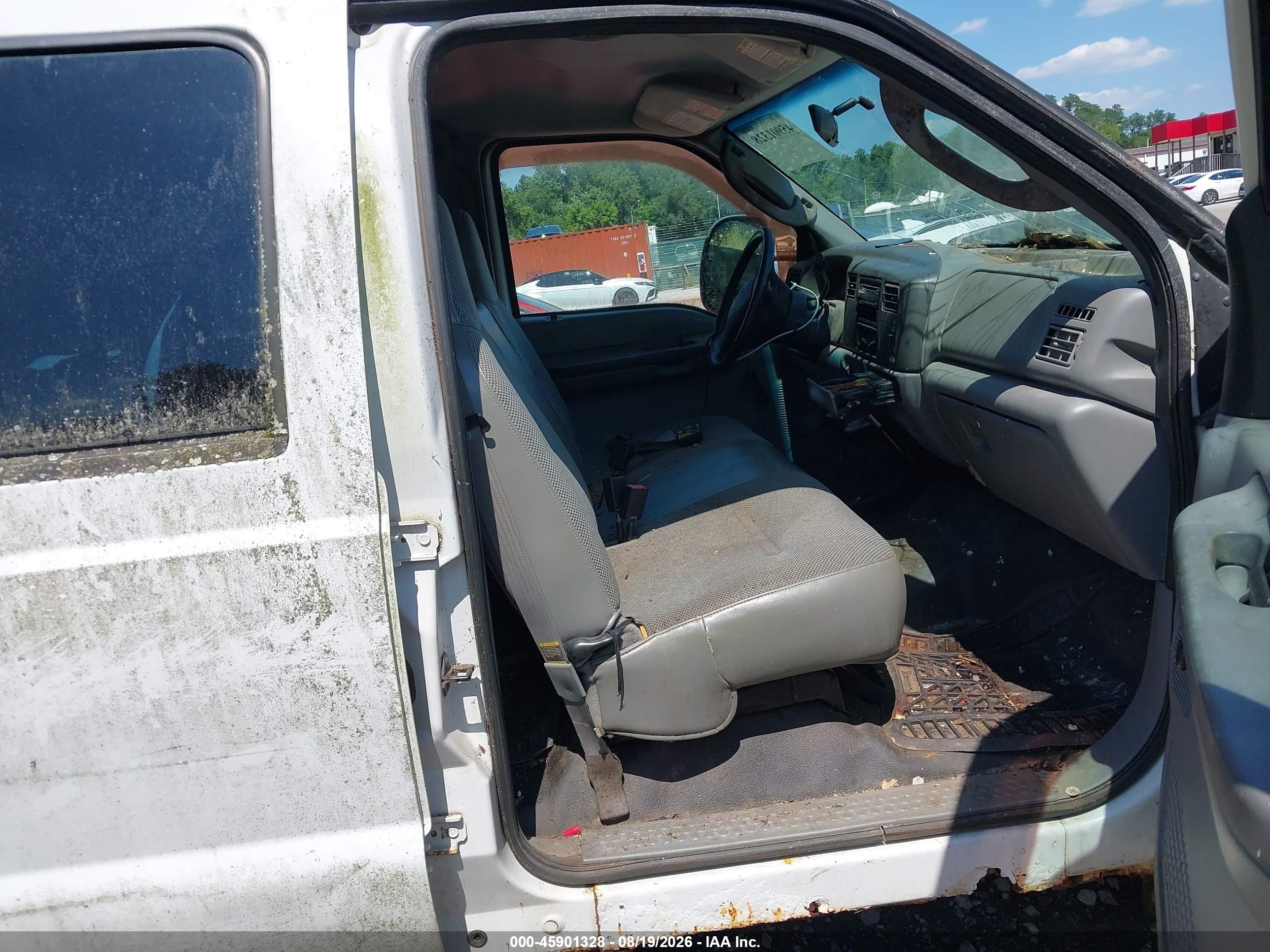 2004 Ford F-350 Lariat/xl/xlt White vin: 1FTSW31L84ED25201