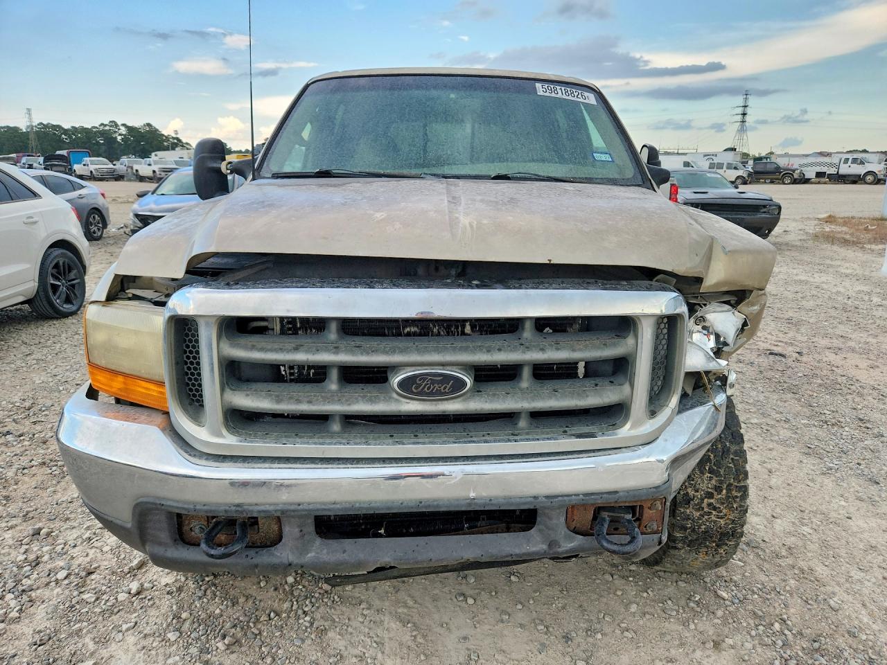 2000 Ford F350 Srw Super Duty Gold vin: 1FTSW31L8YEC81464
