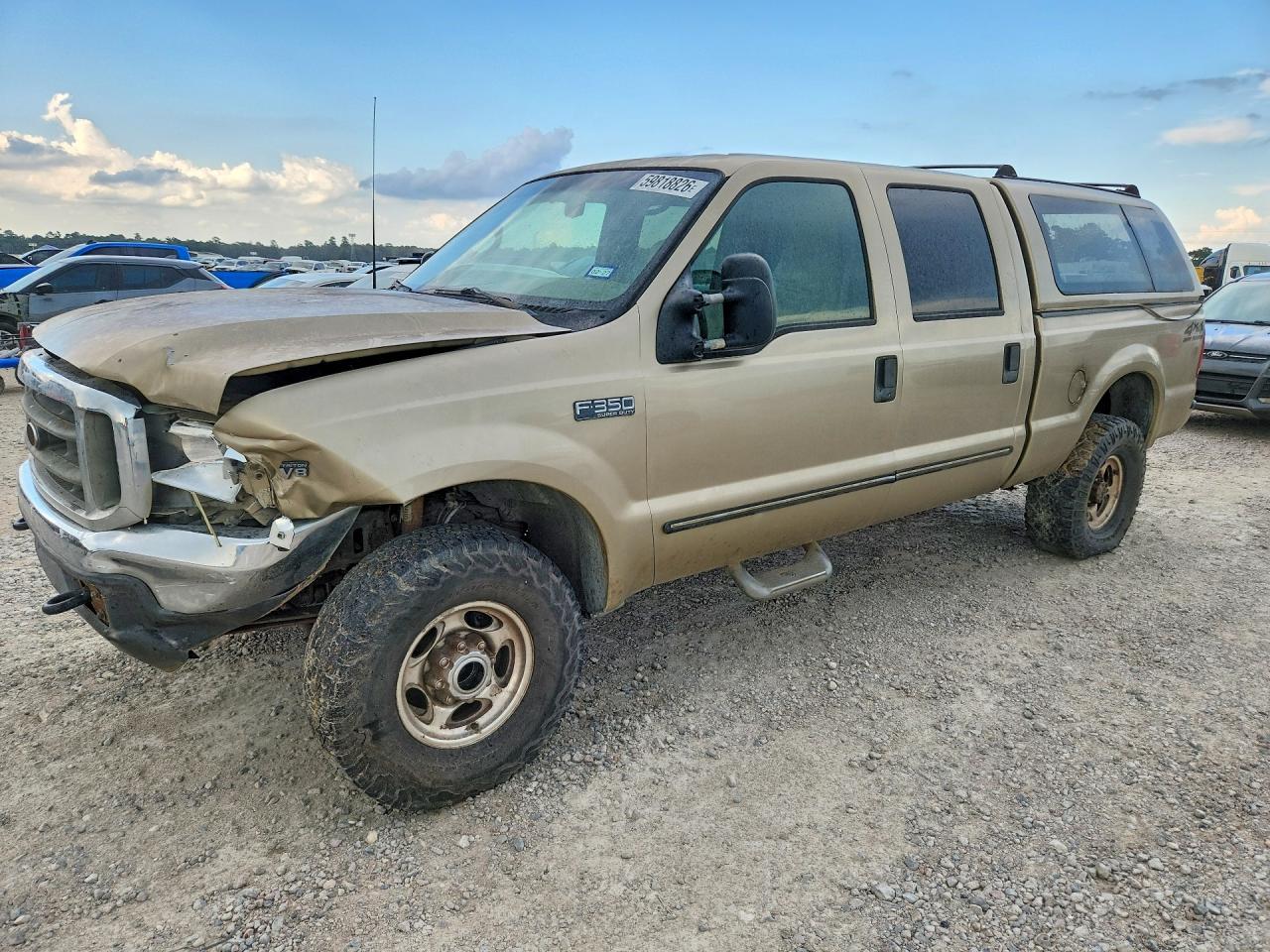 2000 Ford F350 Srw Super Duty Gold vin: 1FTSW31L8YEC81464