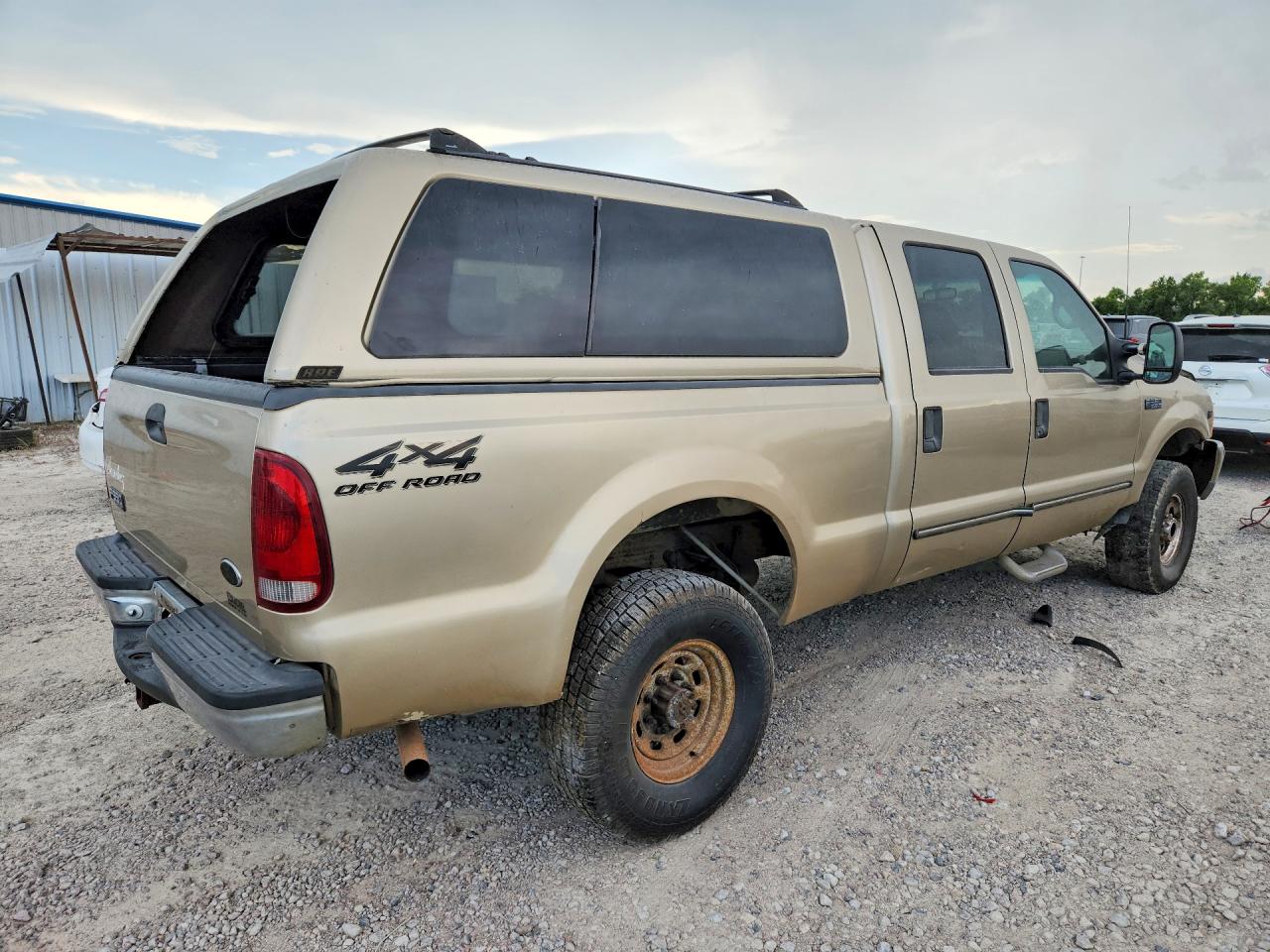2000 Ford F350 Srw Super Duty Gold vin: 1FTSW31L8YEC81464