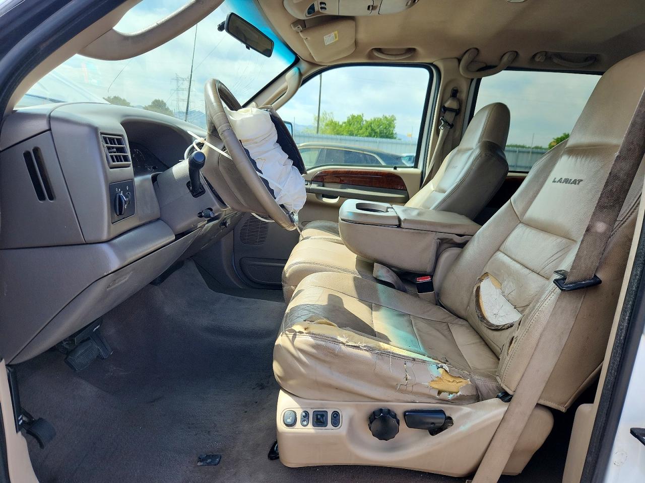 2003 Ford F350 Srw Super Duty White vin: 1FTSW31P03ED62129