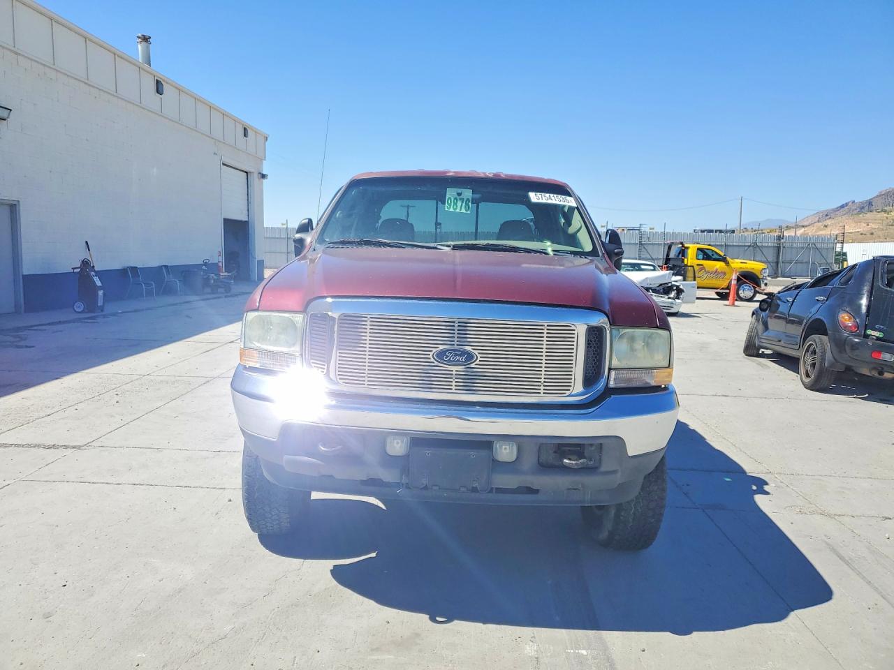 2004 Ford F350 Srw Super Duty Красный vin: 1FTSW31P04EA02229
