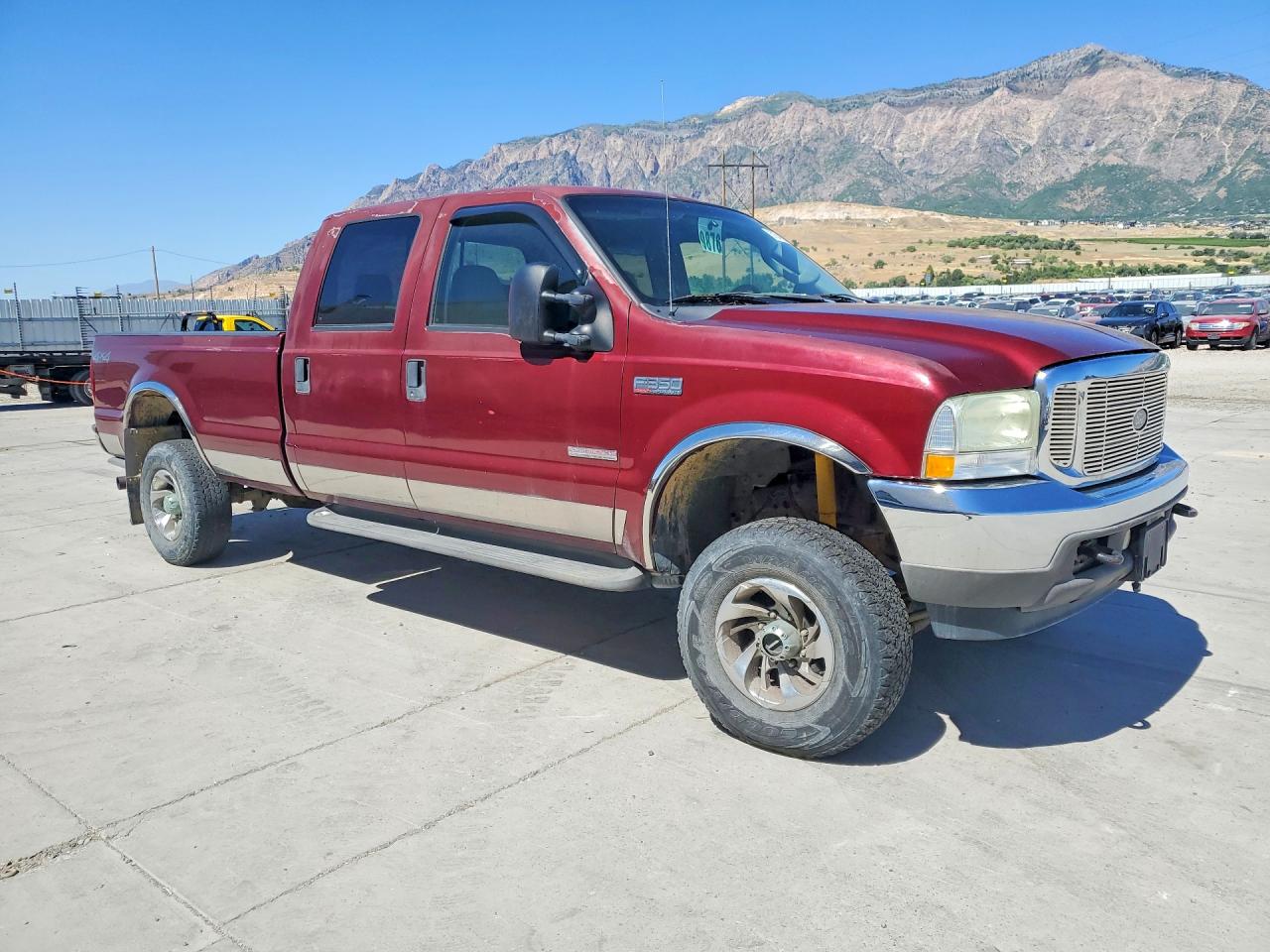2004 Ford F350 Srw Super Duty Красный vin: 1FTSW31P04EA02229
