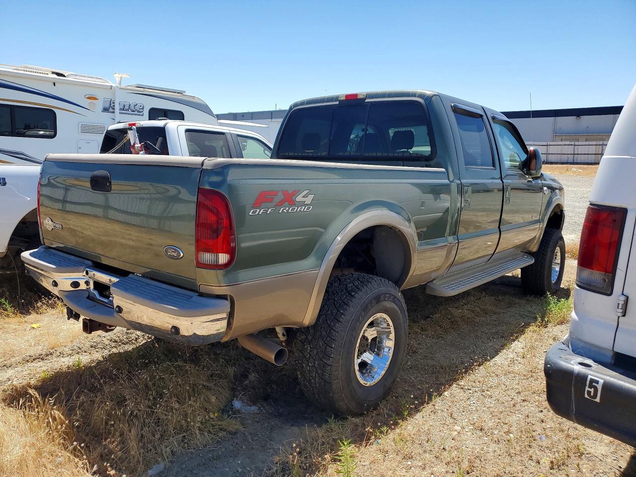 2004 Ford F350 Srw Super Duty Green vin: 1FTSW31P04EA05342
