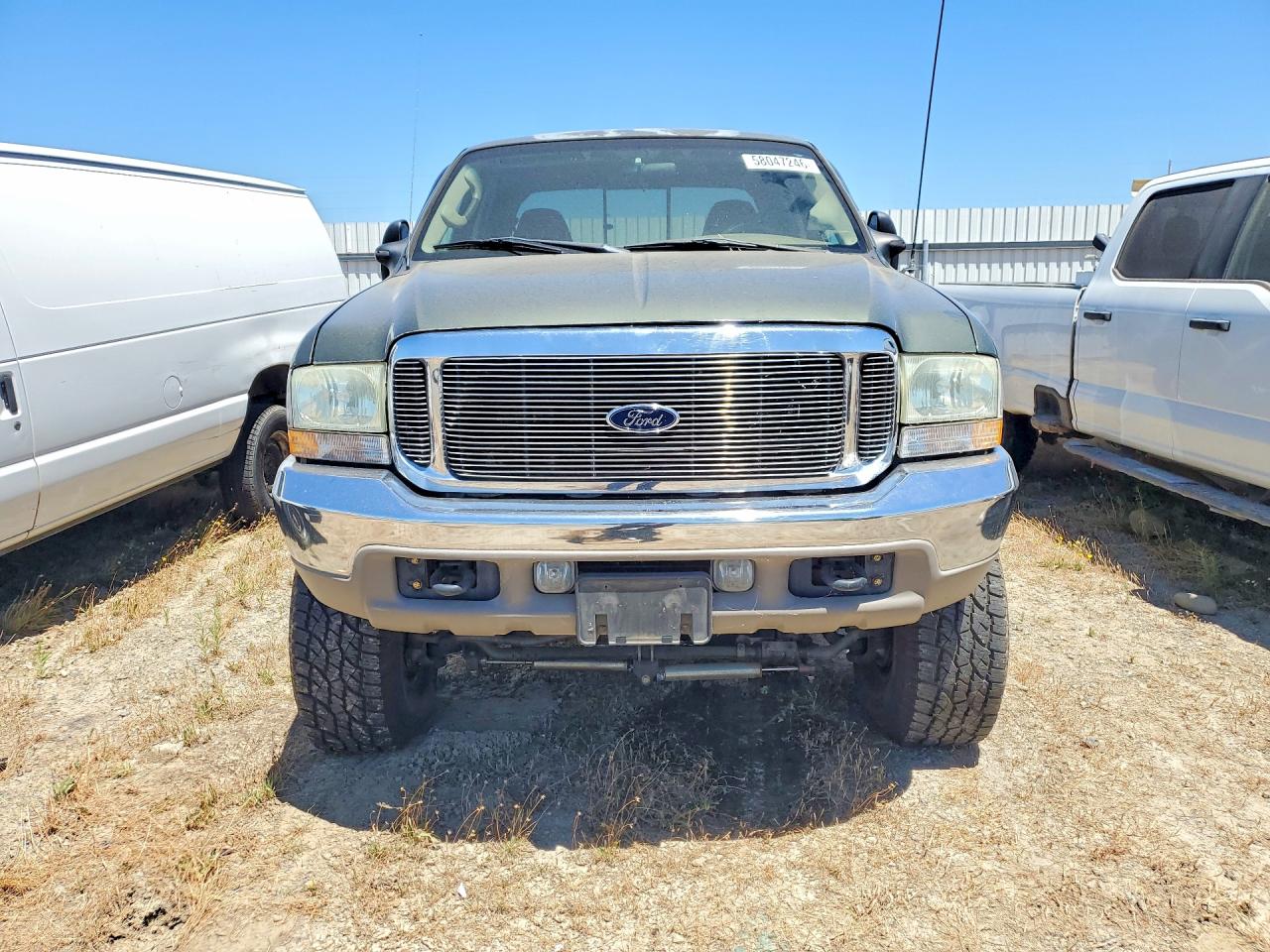 2004 Ford F350 Srw Super Duty Green vin: 1FTSW31P04EA05342