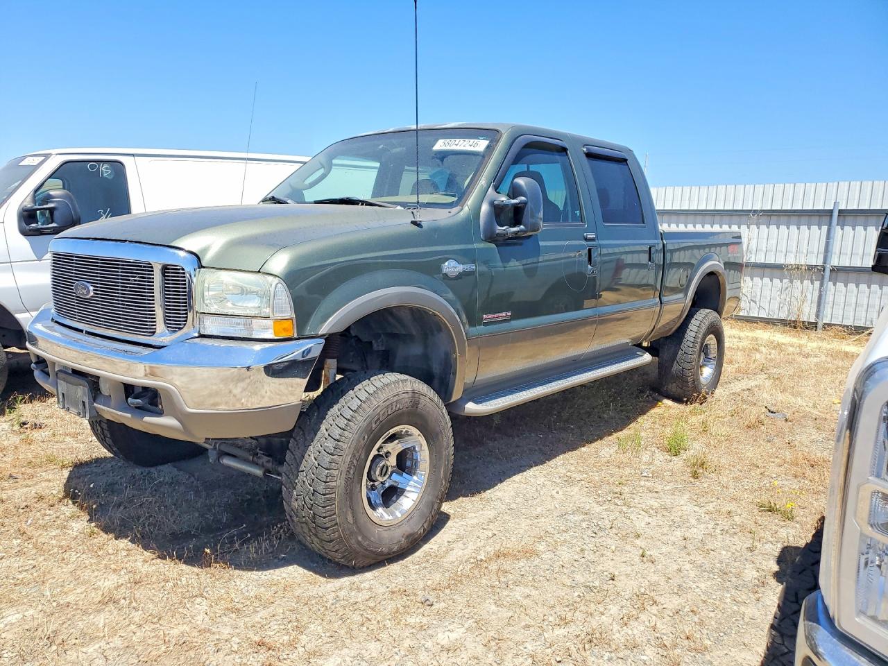 2004 Ford F350 Srw Super Duty Green vin: 1FTSW31P04EA05342