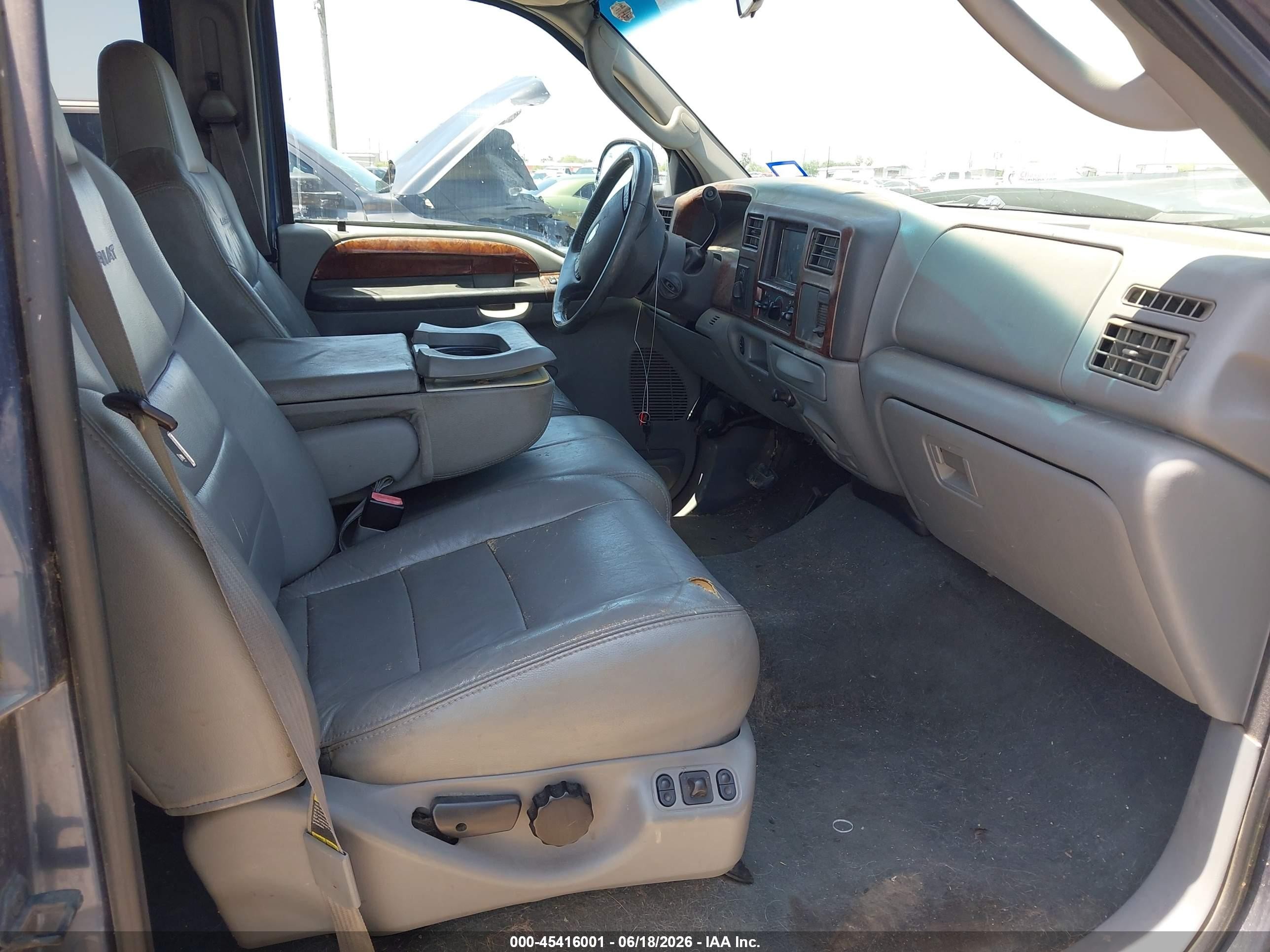 2004 Ford F-350 Lariat/xl/xlt Blue vin: 1FTSW31P04EA30886