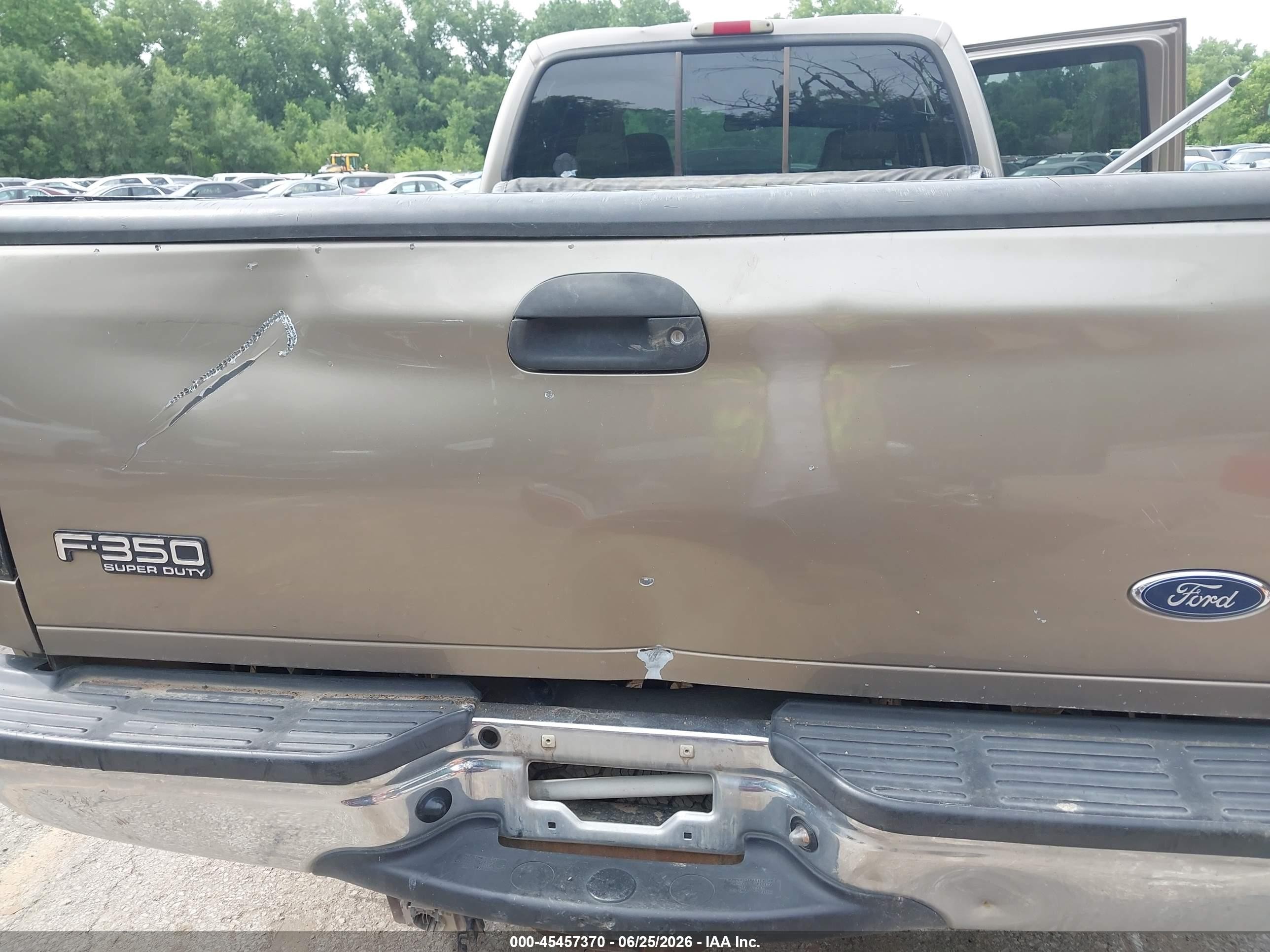 2004 Ford F-350 Lariat/xl/xlt Gold vin: 1FTSW31P04EA92160
