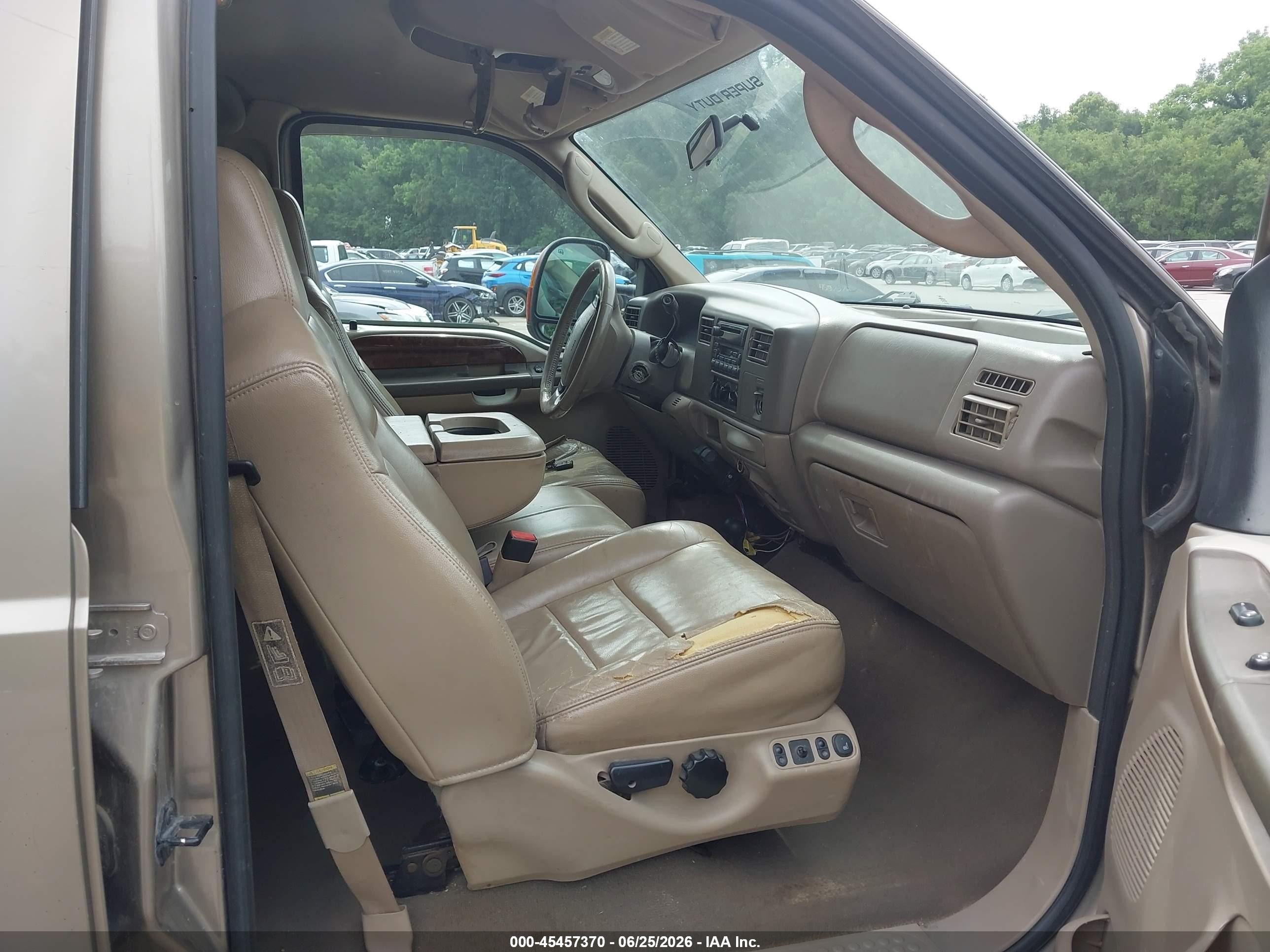 2004 Ford F-350 Lariat/xl/xlt Gold vin: 1FTSW31P04EA92160
