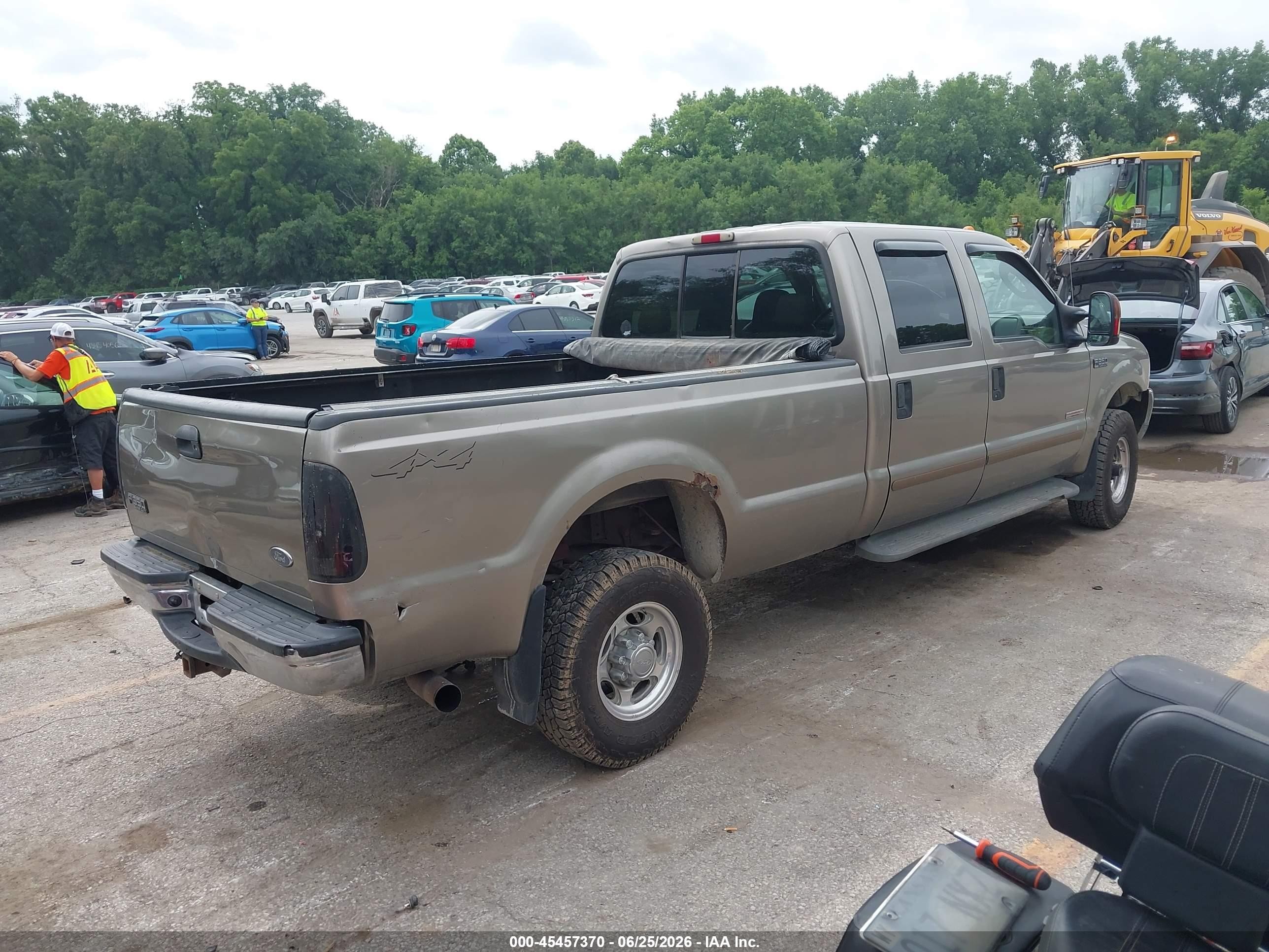 2004 Ford F-350 Lariat/xl/xlt Gold vin: 1FTSW31P04EA92160