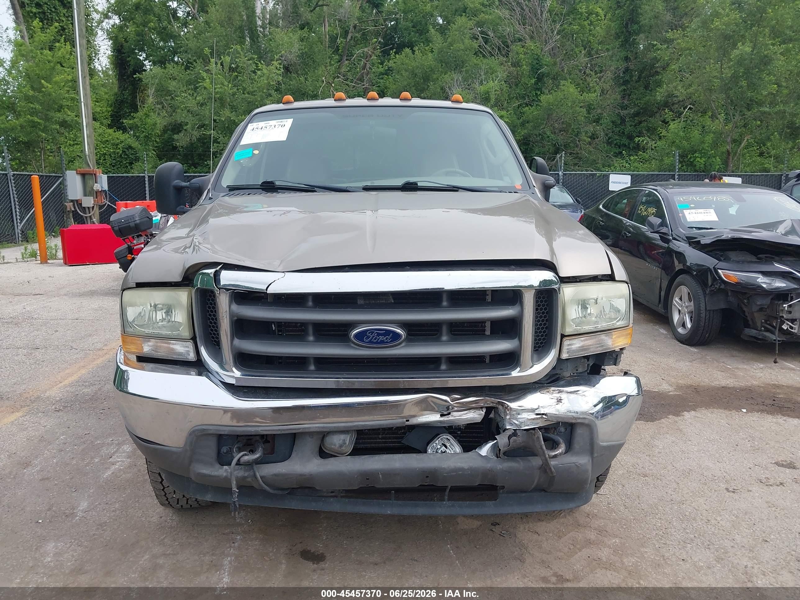 2004 Ford F-350 Lariat/xl/xlt Gold vin: 1FTSW31P04EA92160