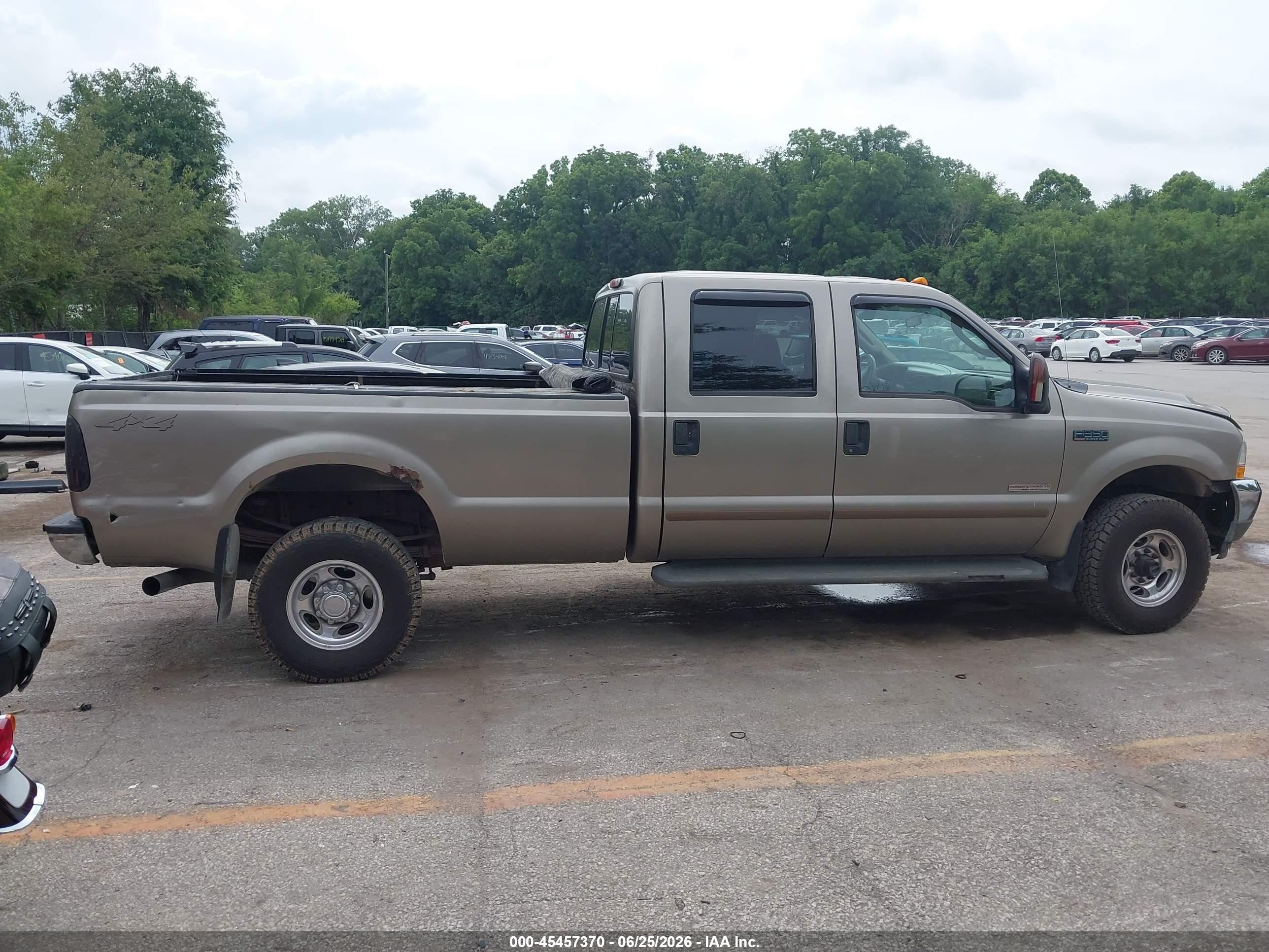 2004 Ford F-350 Lariat/xl/xlt Gold vin: 1FTSW31P04EA92160