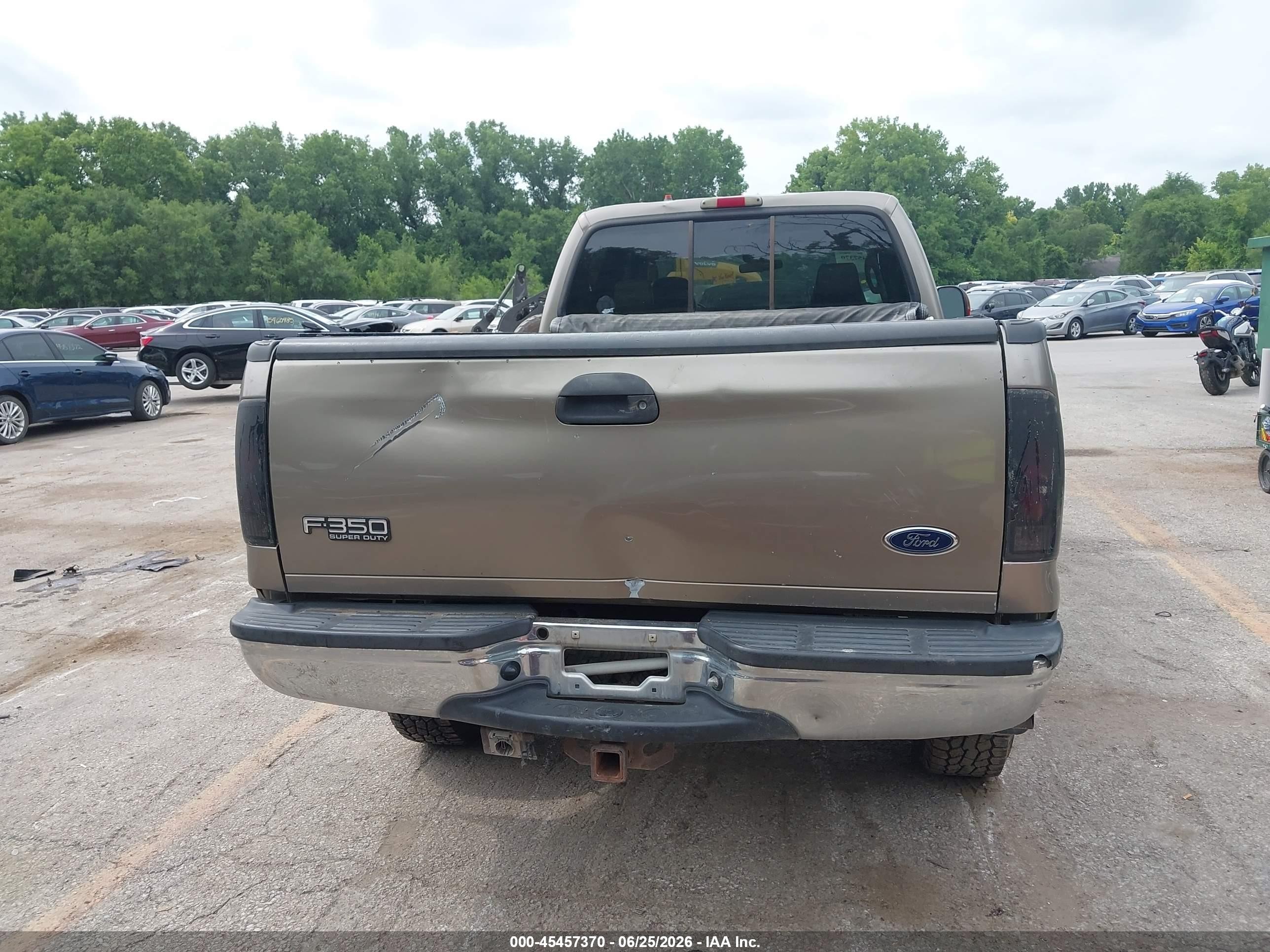 2004 Ford F-350 Lariat/xl/xlt Gold vin: 1FTSW31P04EA92160