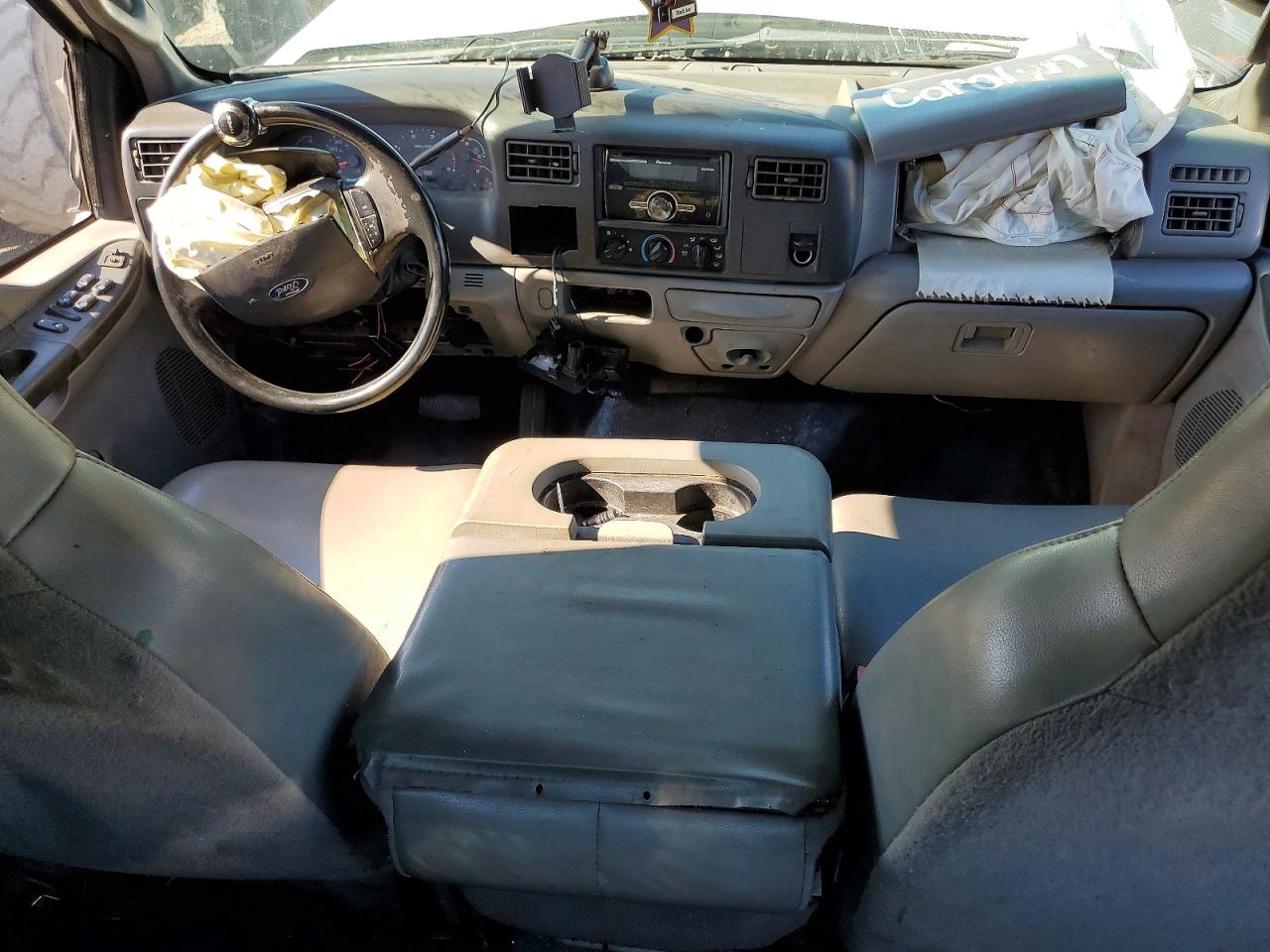 2004 Ford F350 Srw Super Duty White vin: 1FTSW31P04ED64318