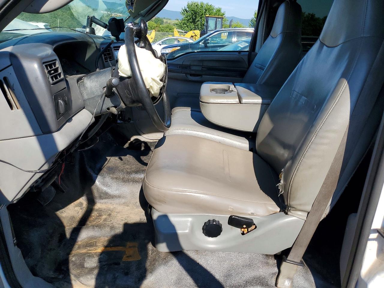 2004 Ford F350 Srw Super Duty White vin: 1FTSW31P04ED64318