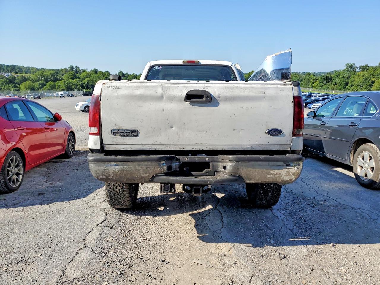 2004 Ford F350 Srw Super Duty White vin: 1FTSW31P04ED64318