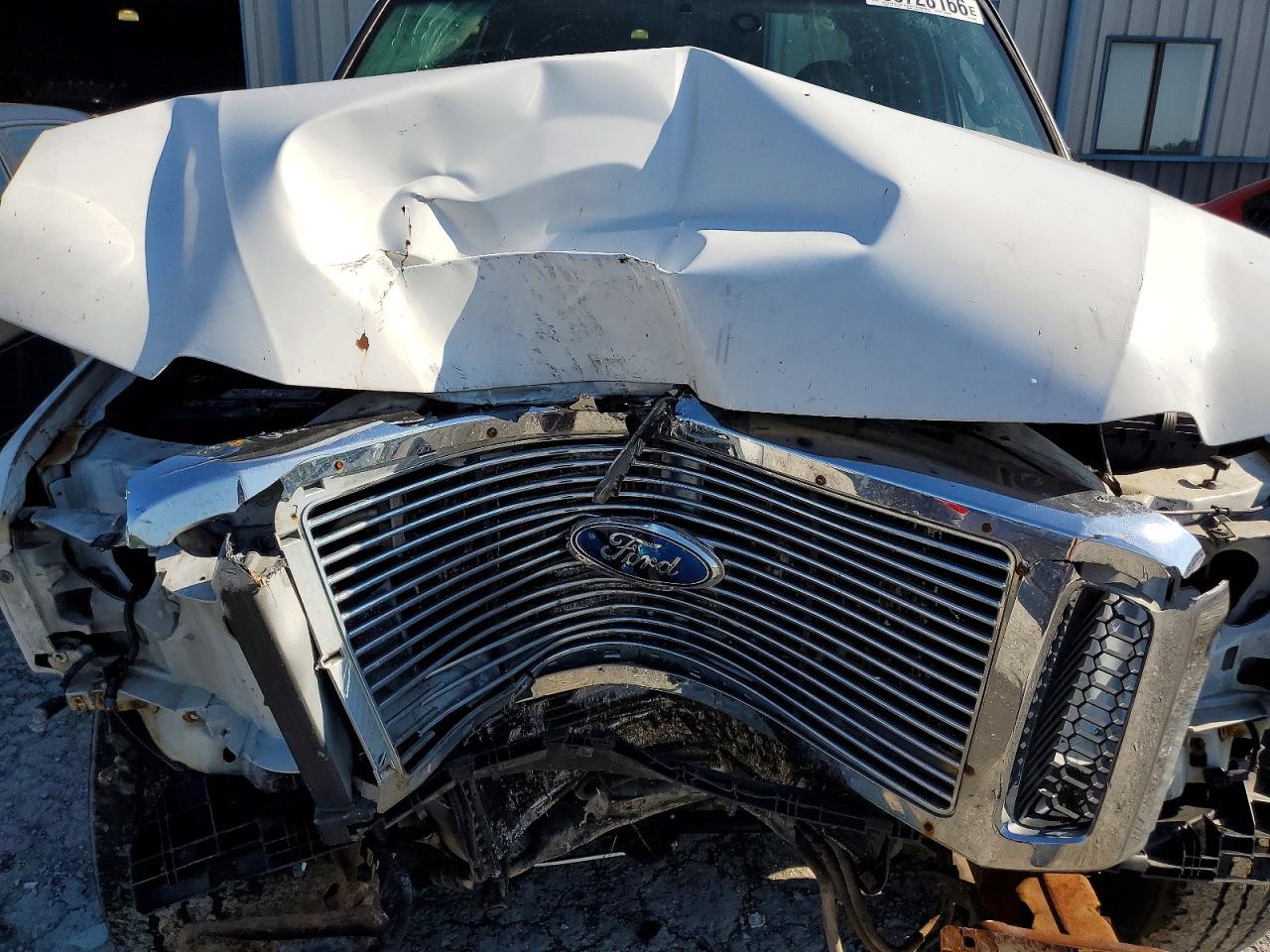 2004 Ford F350 Srw Super Duty White vin: 1FTSW31P04ED64318