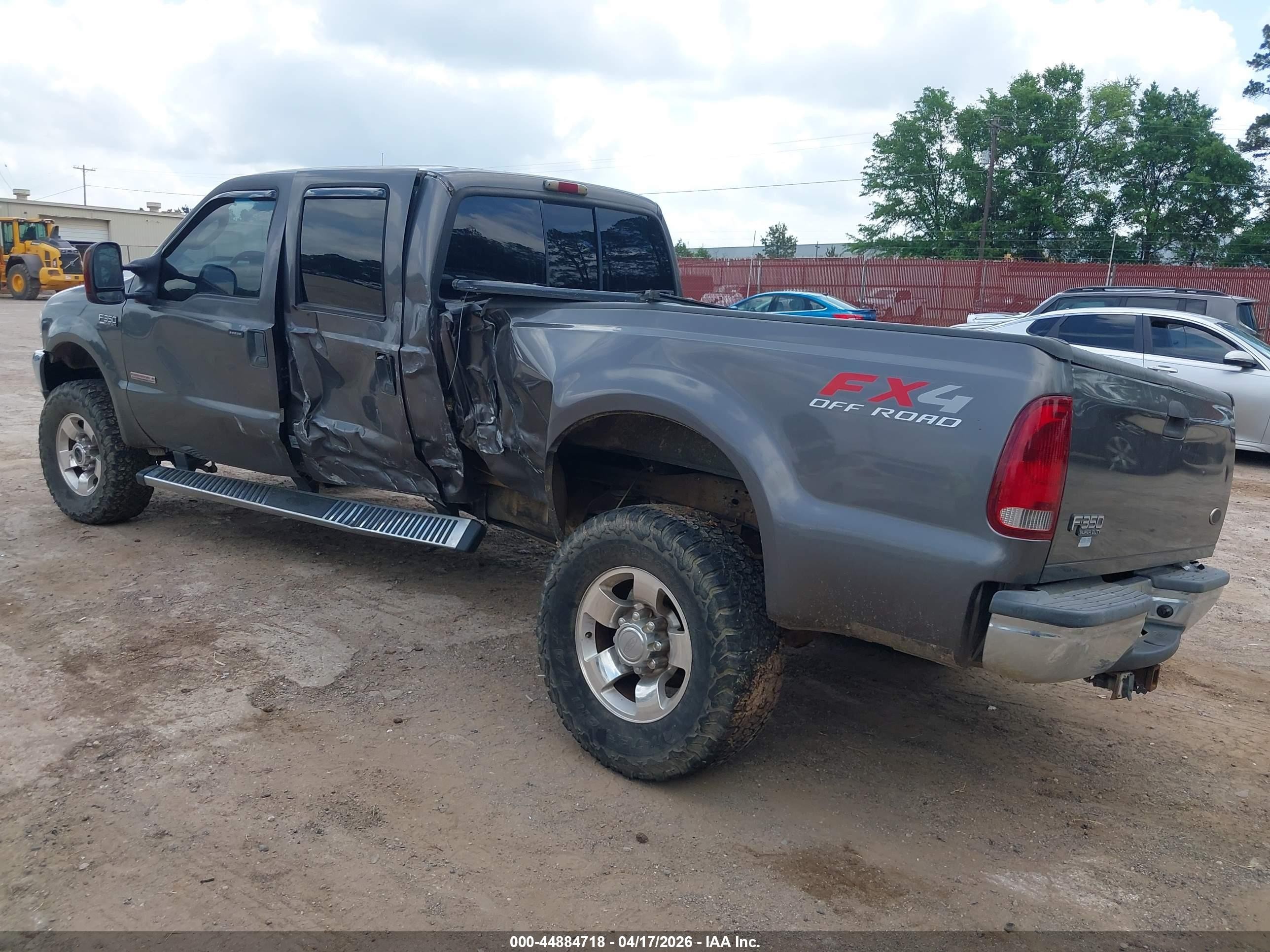 2004 Ford F-350 Lariat/xl/xlt Gray vin: 1FTSW31P14EC74126