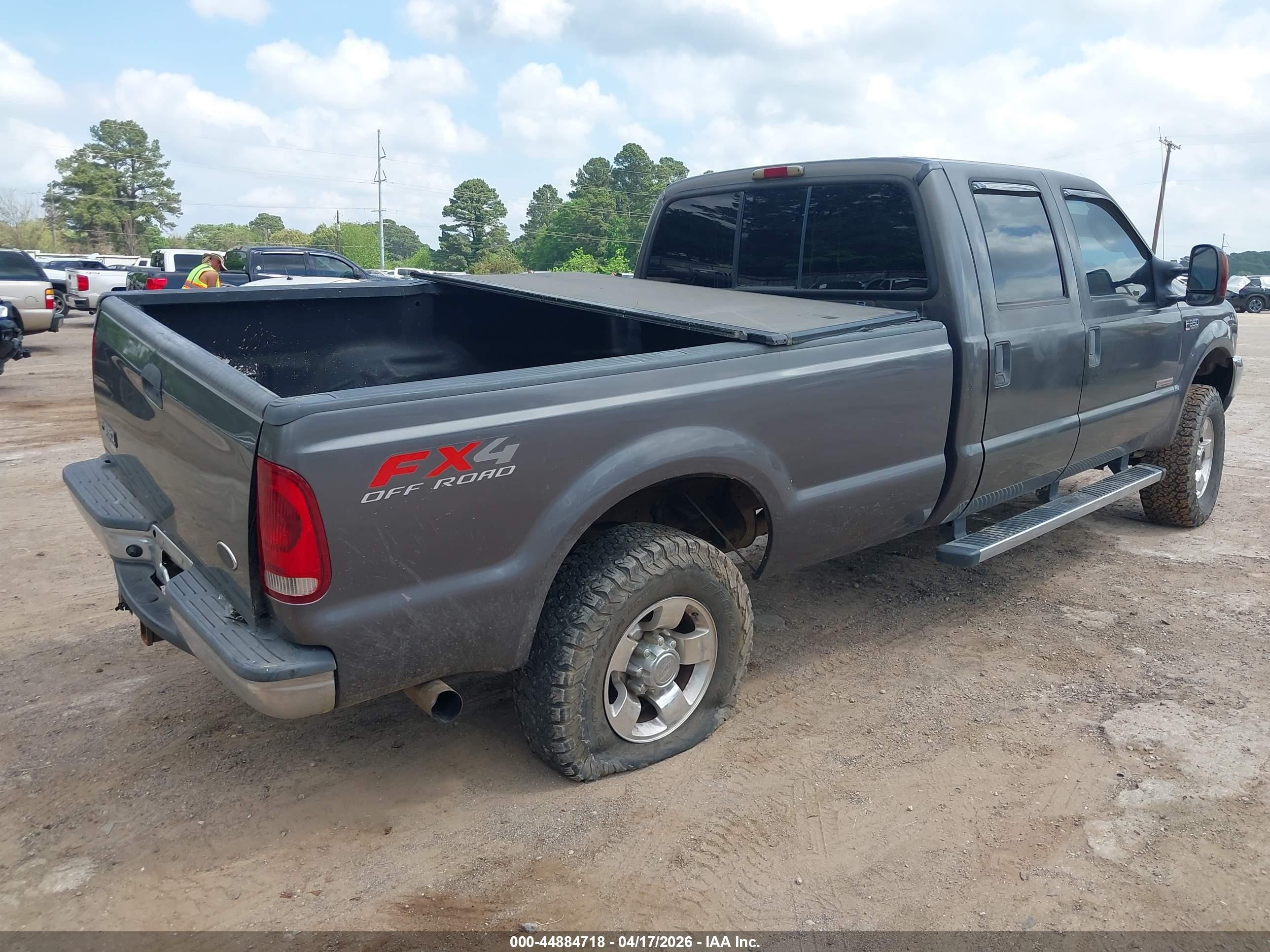 2004 Ford F-350 Lariat/xl/xlt Gray vin: 1FTSW31P14EC74126