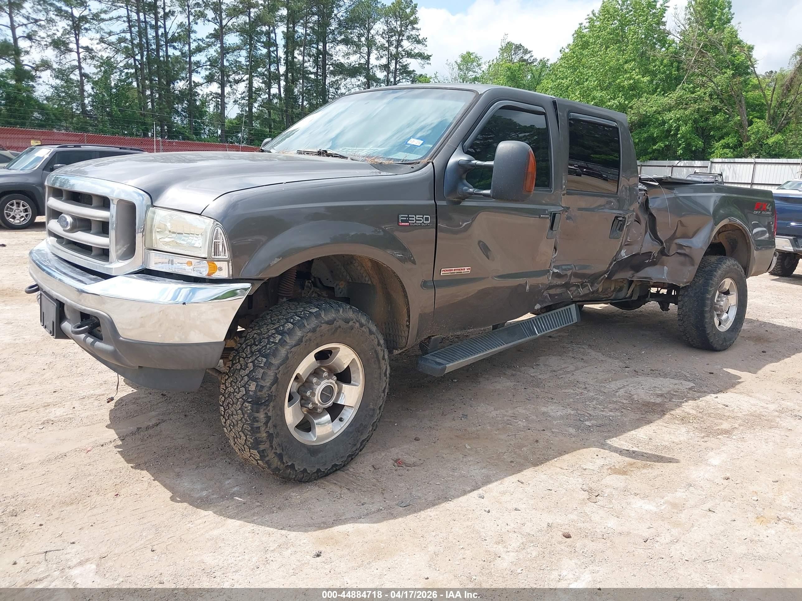 2004 Ford F-350 Lariat/xl/xlt Gray vin: 1FTSW31P14EC74126