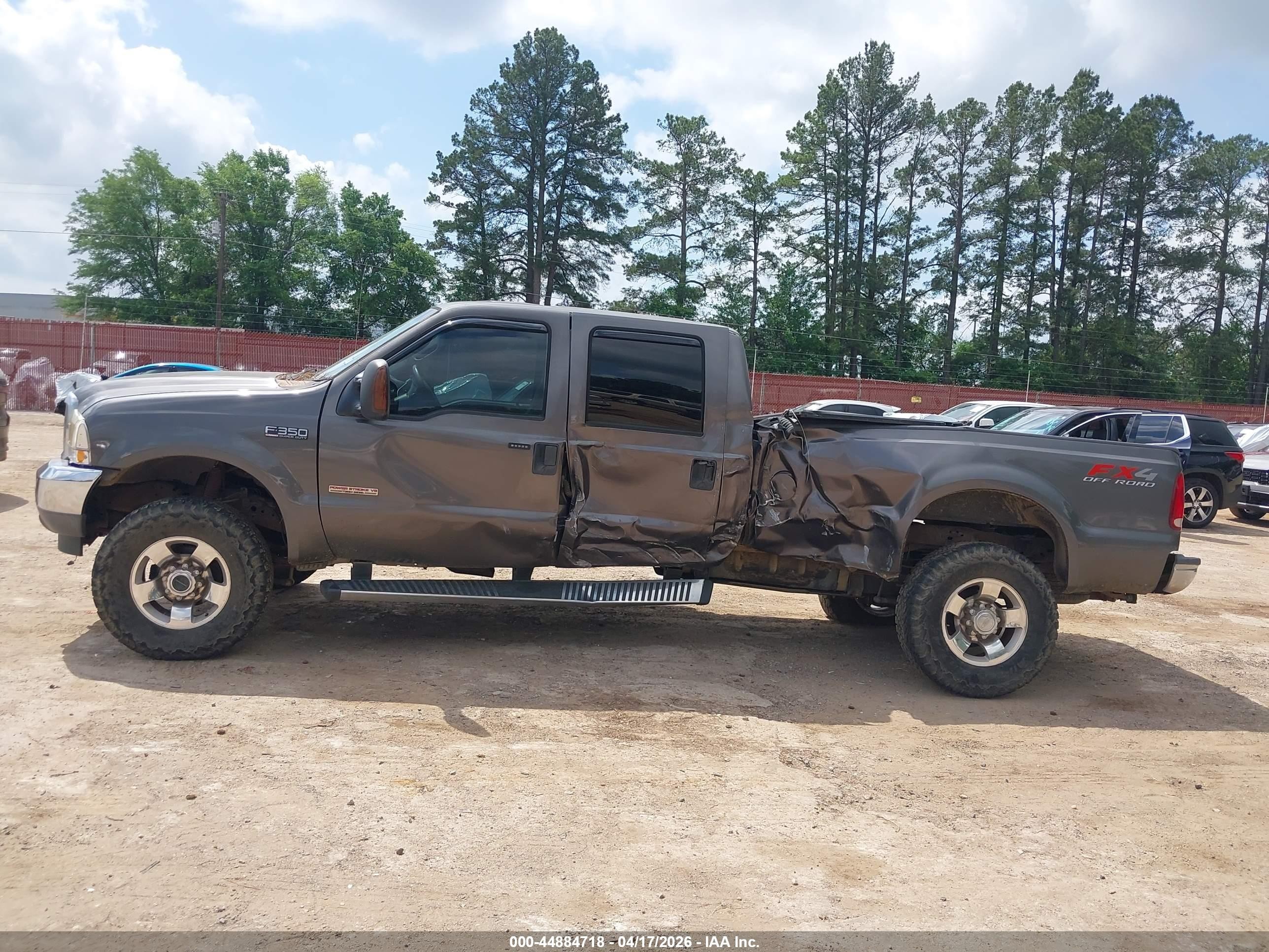 2004 Ford F-350 Lariat/xl/xlt Gray vin: 1FTSW31P14EC74126