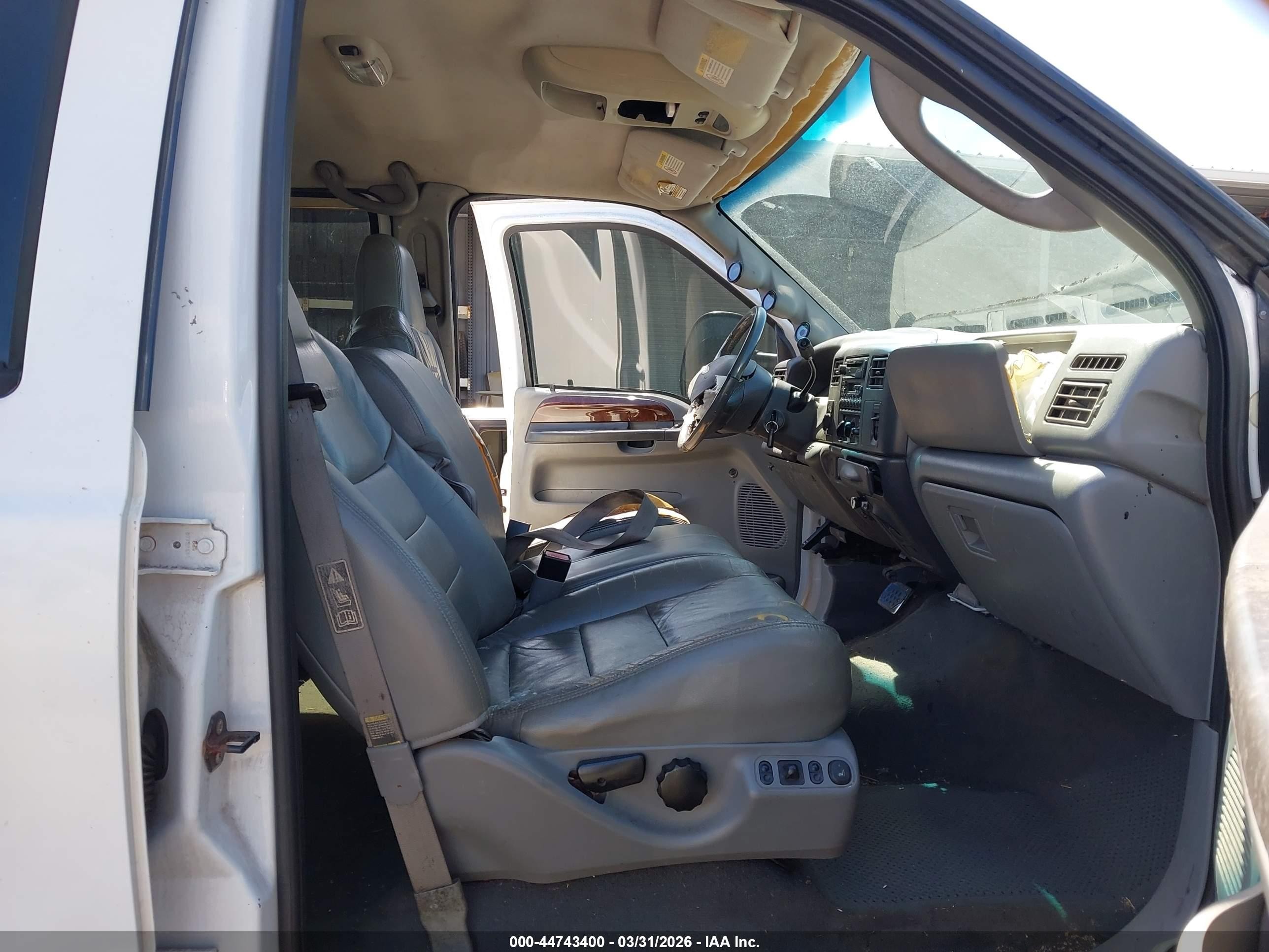 2003 Ford F-350 Lariat/xl/xlt White vin: 1FTSW31P23EC97137