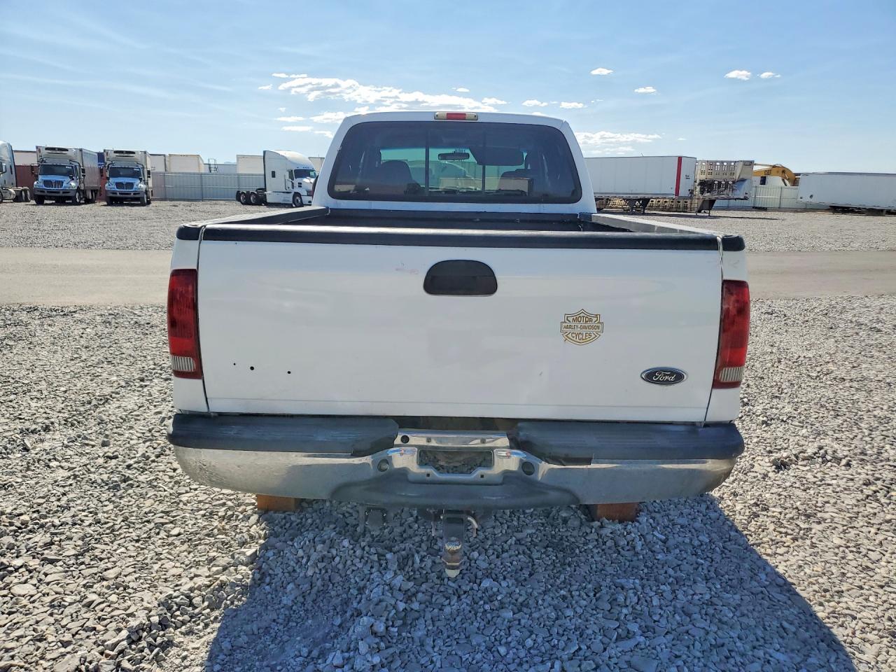 2004 Ford F350 Srw Super Duty White vin: 1FTSW31P24ED06999