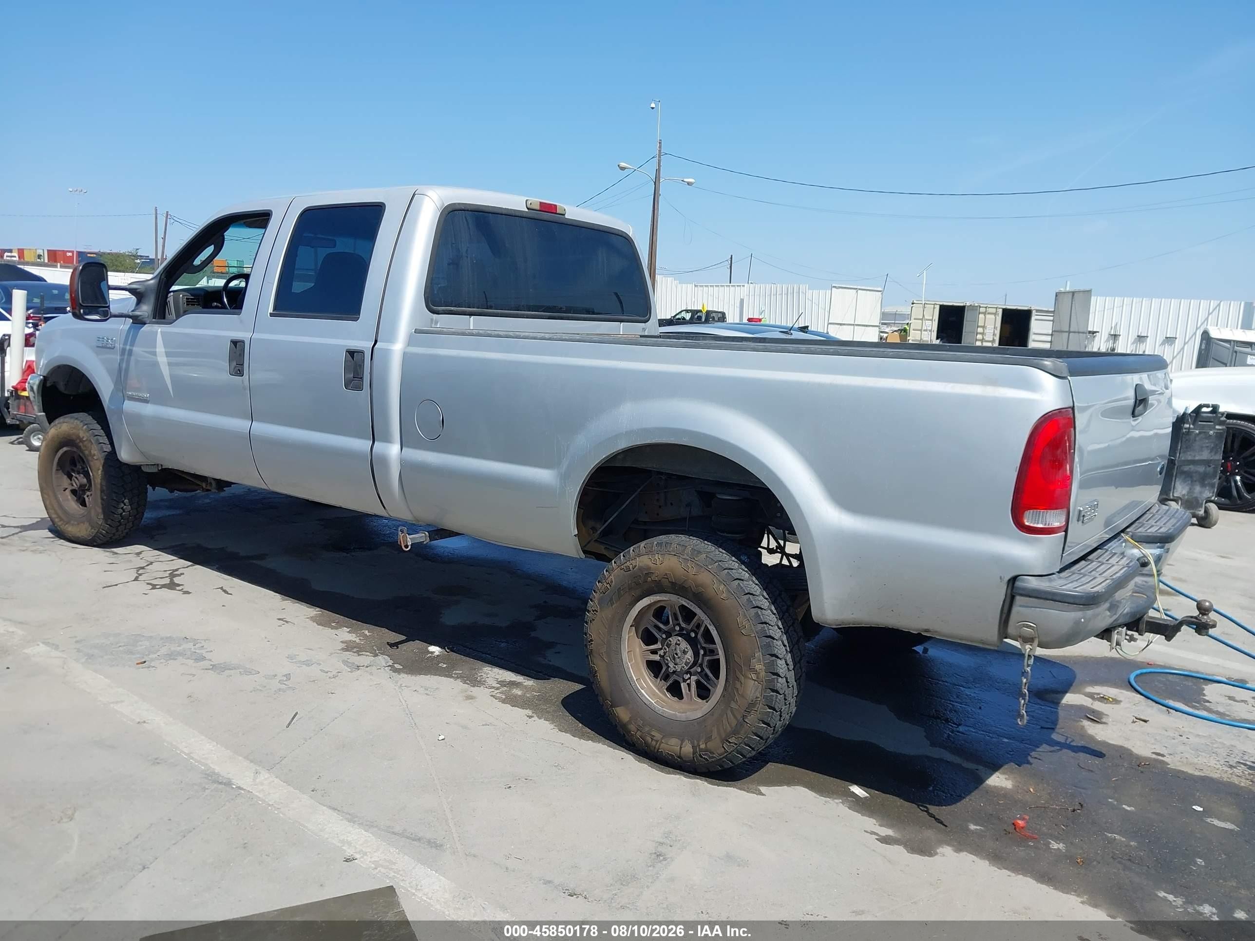 2004 Ford F-350 Lariat/xl/xlt Silver vin: 1FTSW31P24EE01840