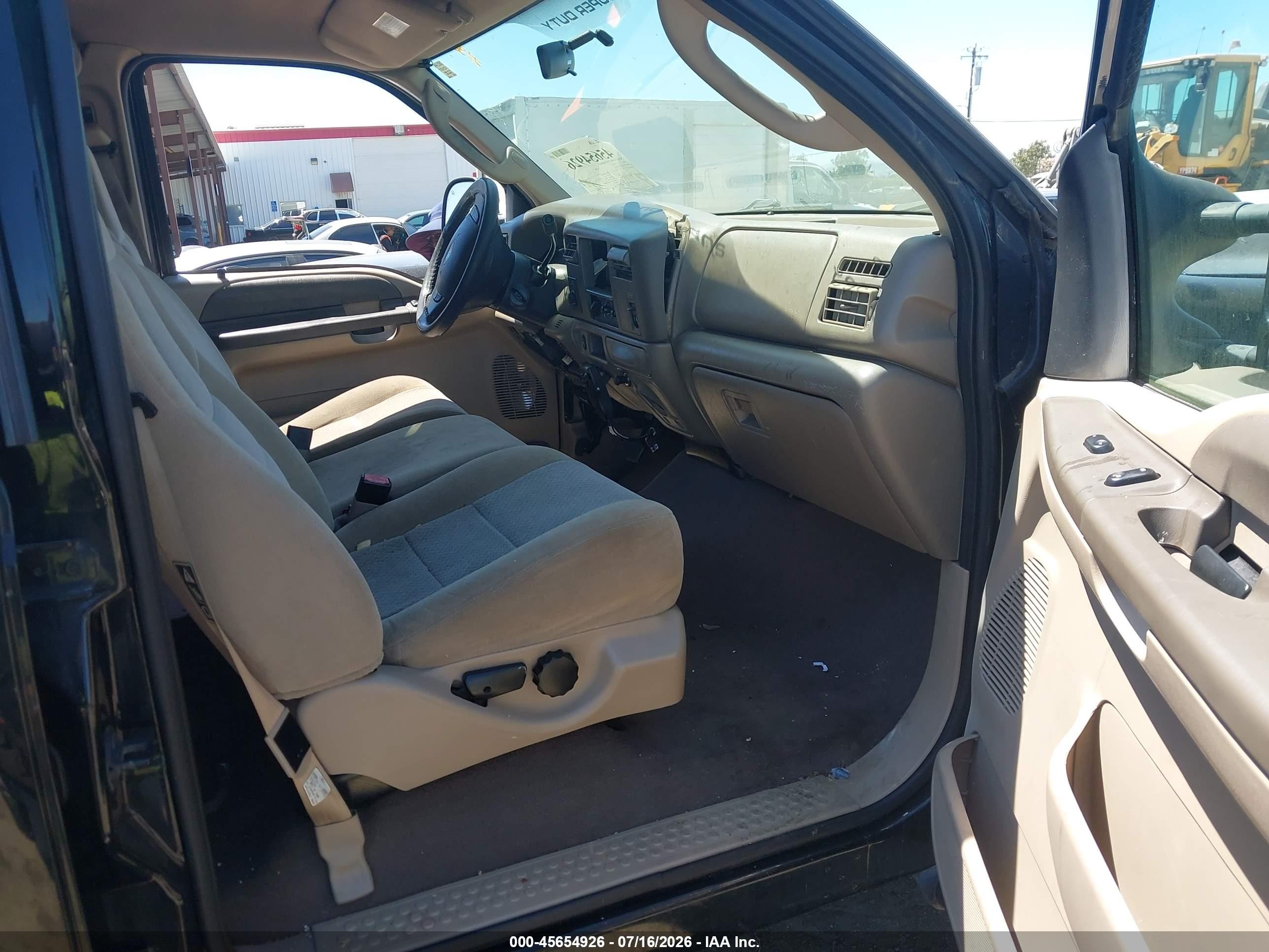 2003 Ford F-350 Lariat/xl/xlt Black vin: 1FTSW31P33EC46715
