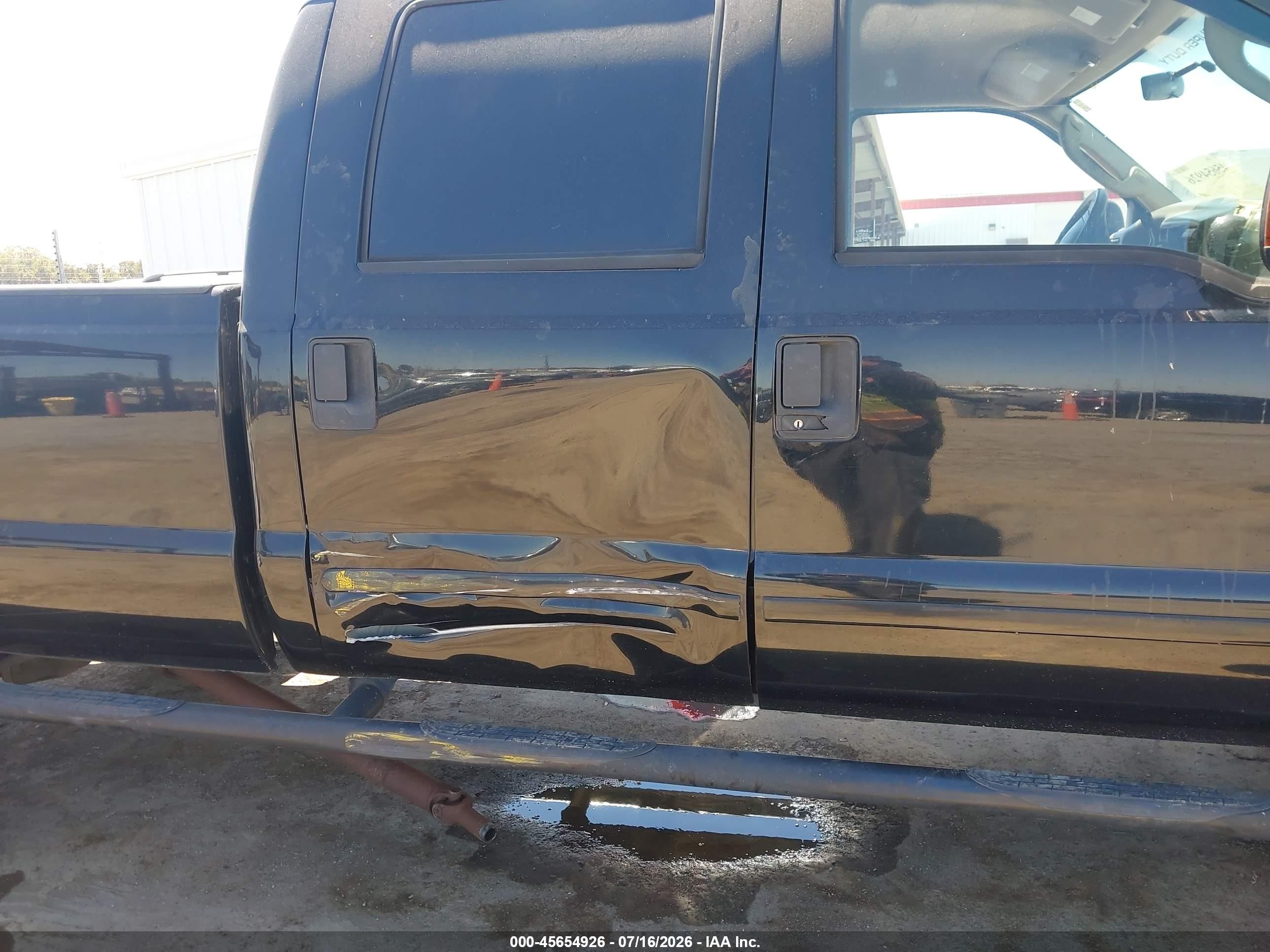 2003 Ford F-350 Lariat/xl/xlt Black vin: 1FTSW31P33EC46715