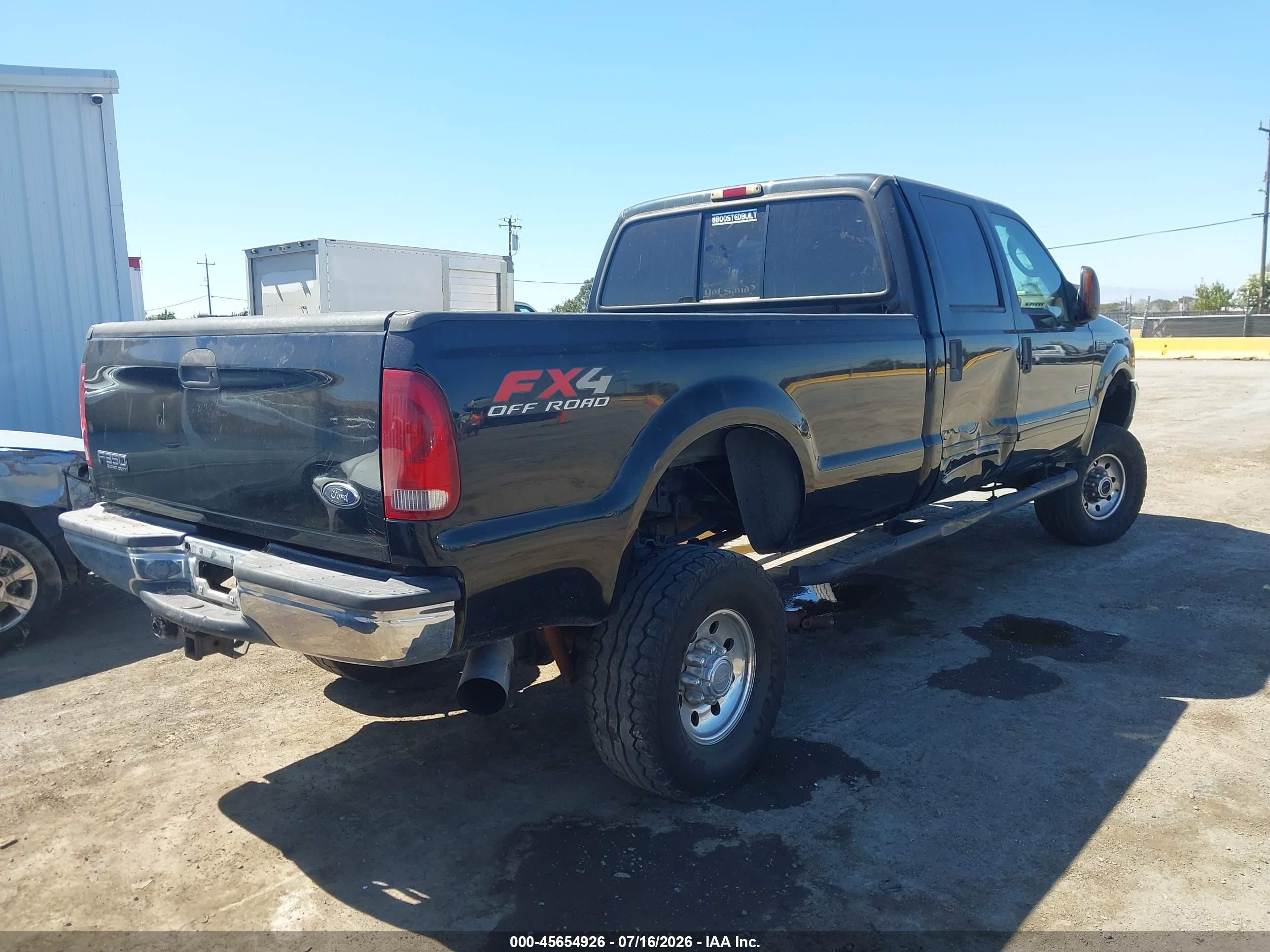 2003 Ford F-350 Lariat/xl/xlt Black vin: 1FTSW31P33EC46715