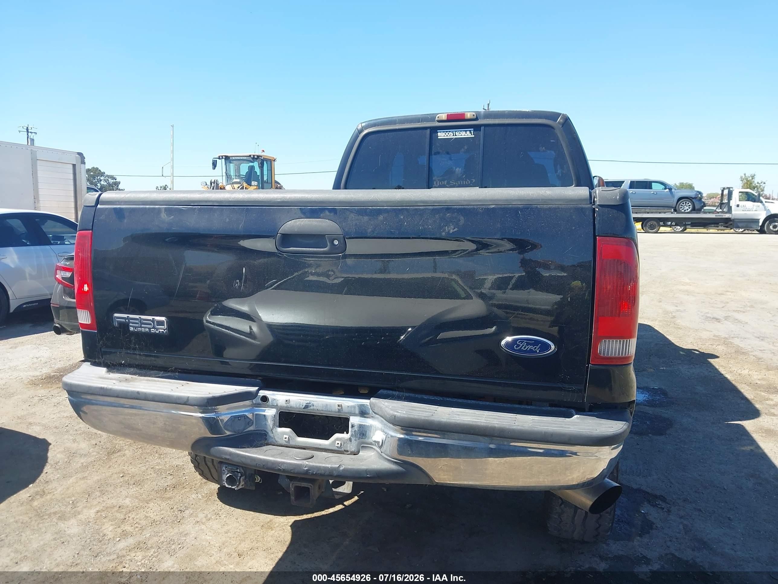 2003 Ford F-350 Lariat/xl/xlt Black vin: 1FTSW31P33EC46715