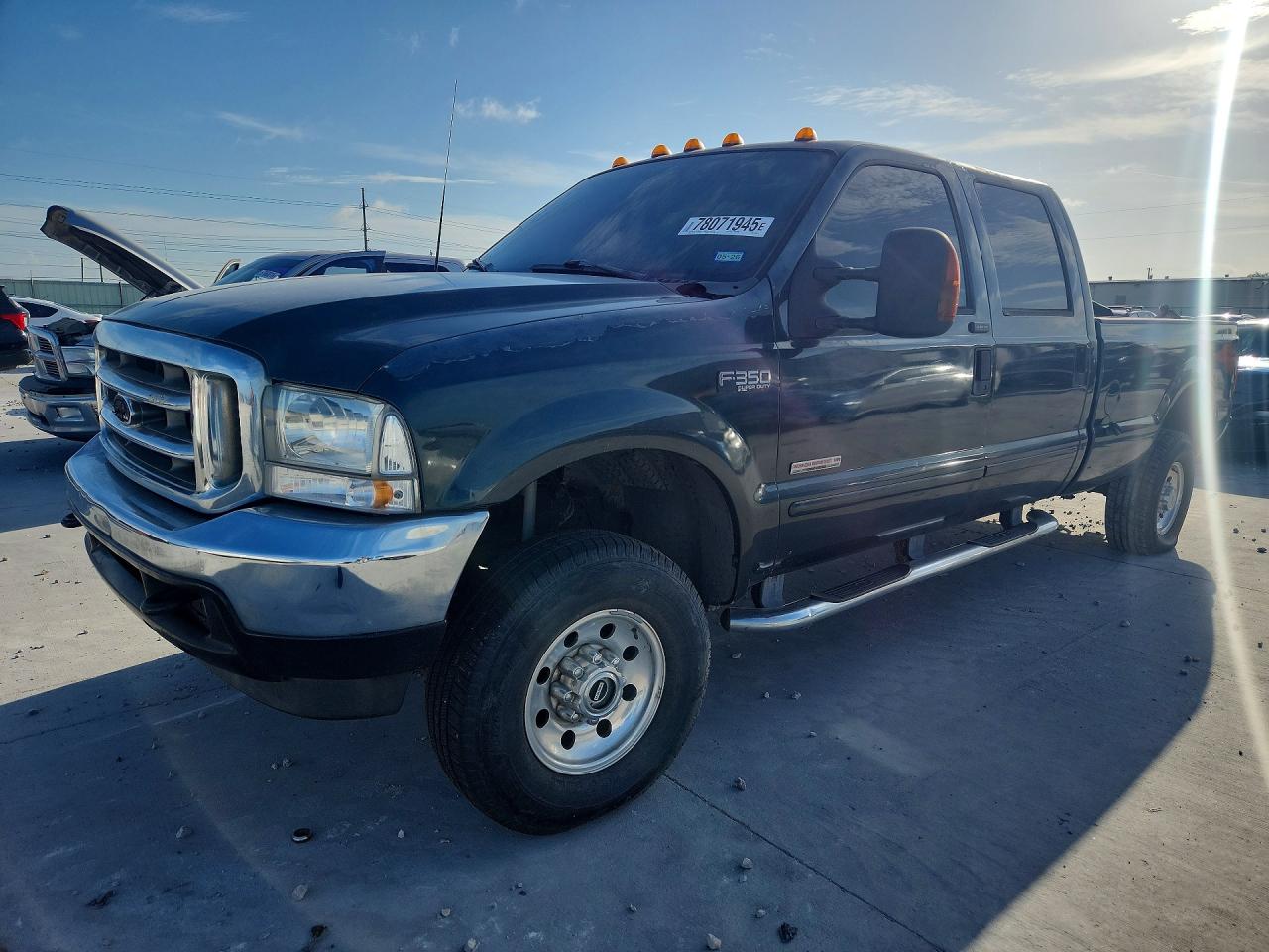 2004 Ford F350 Srw Super Duty Green vin: 1FTSW31P34EA05612