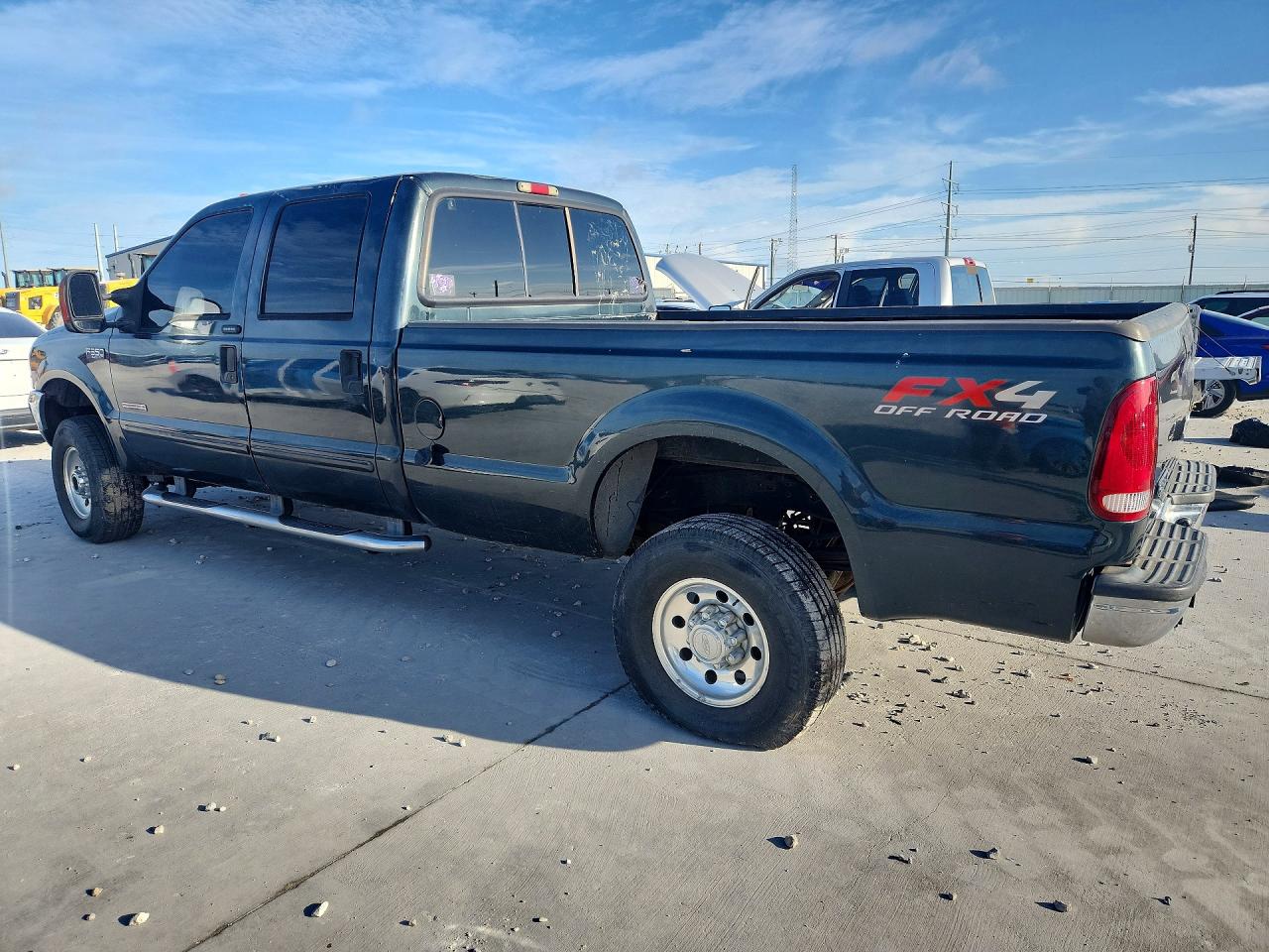 2004 Ford F350 Srw Super Duty Green vin: 1FTSW31P34EA05612