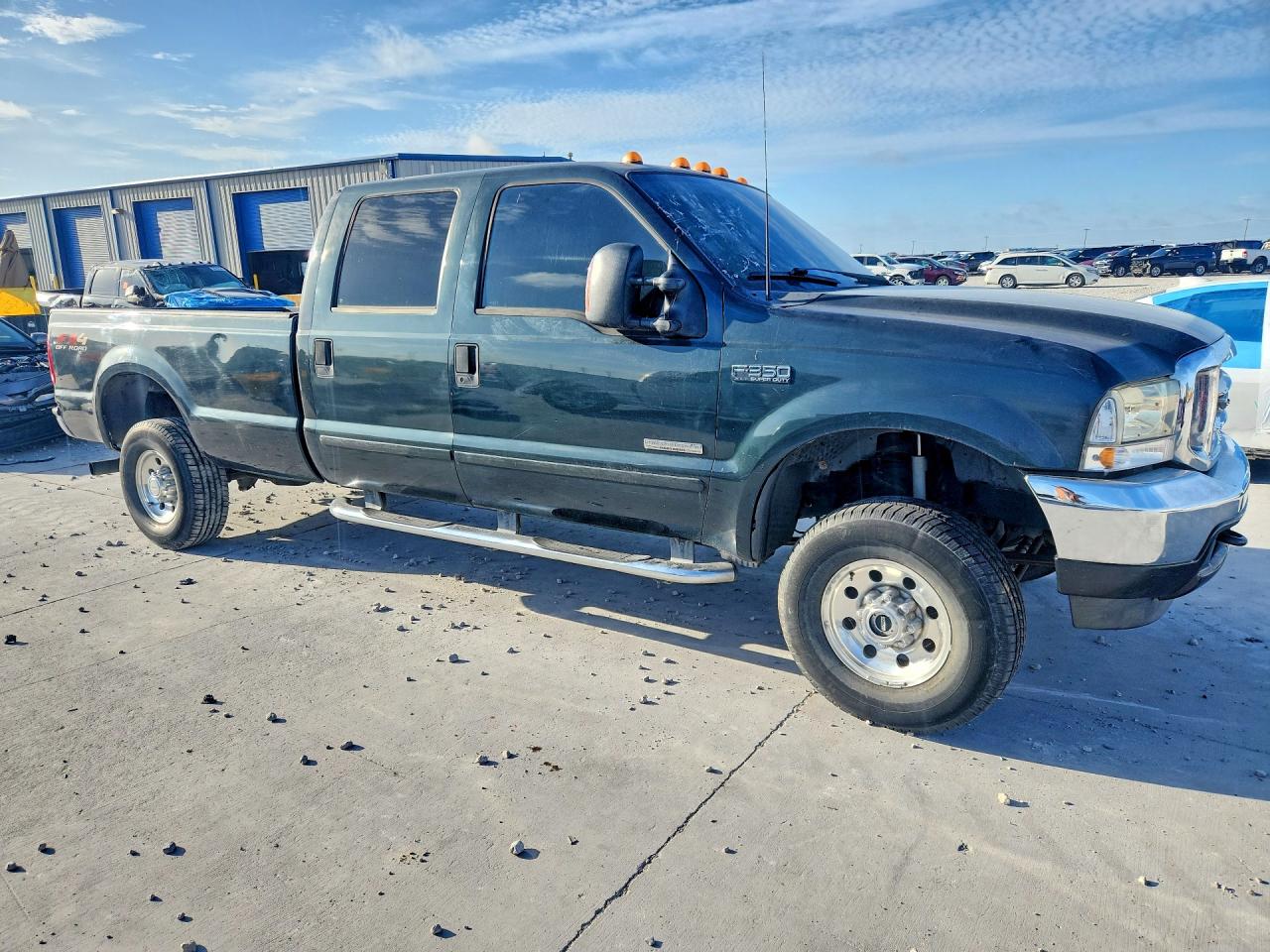 2004 Ford F350 Srw Super Duty Green vin: 1FTSW31P34EA05612