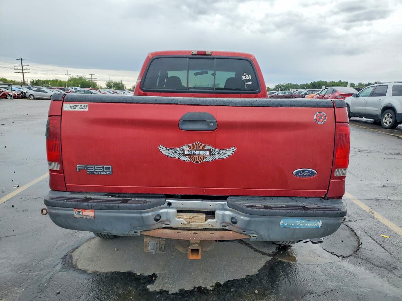2003 Ford F350 Srw Super Duty Burgundy vin: 1FTSW31P43EB35493