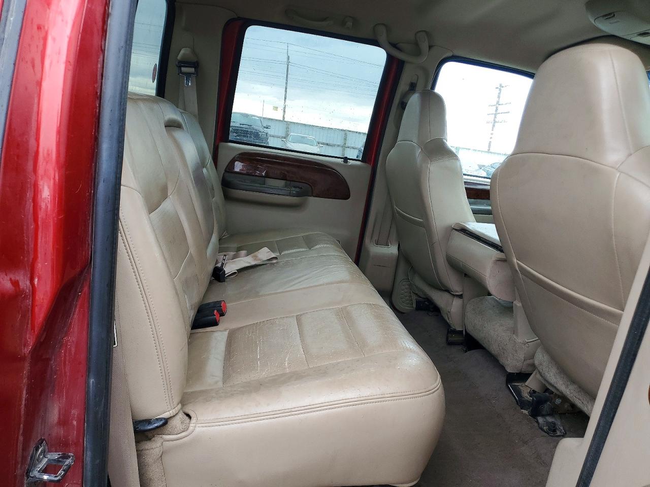 2003 Ford F350 Srw Super Duty Burgundy vin: 1FTSW31P43EB35493
