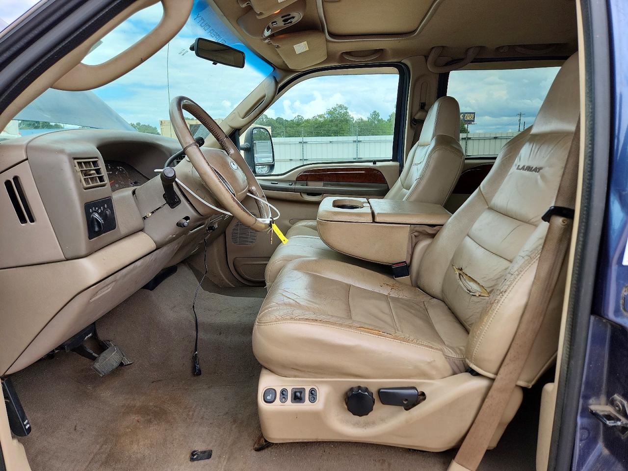 2004 Ford F350 Srw Super Duty Blue vin: 1FTSW31P44EB00194