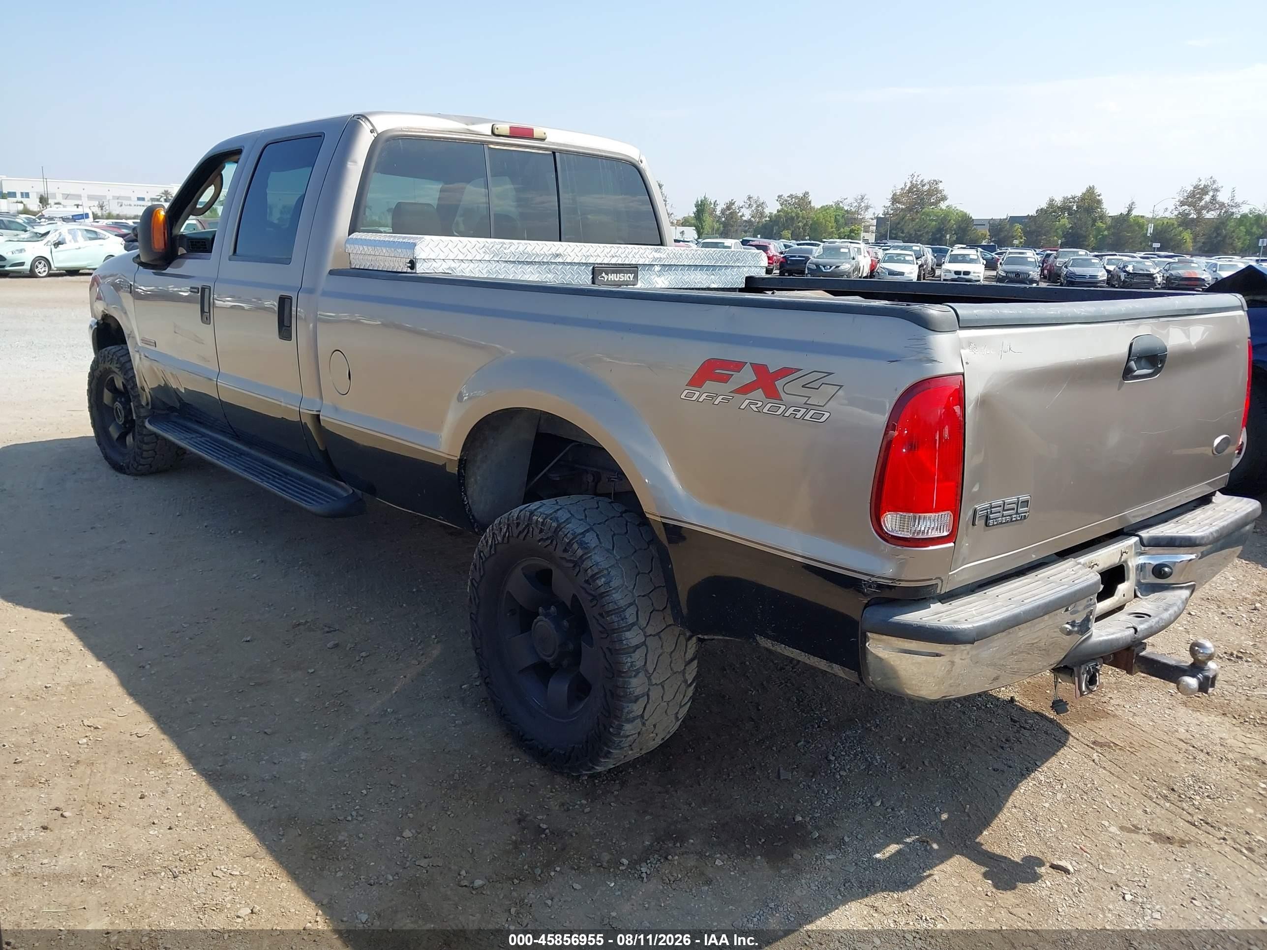 2004 Ford F-350 Lariat/xl/xlt Gold vin: 1FTSW31P44ED38207