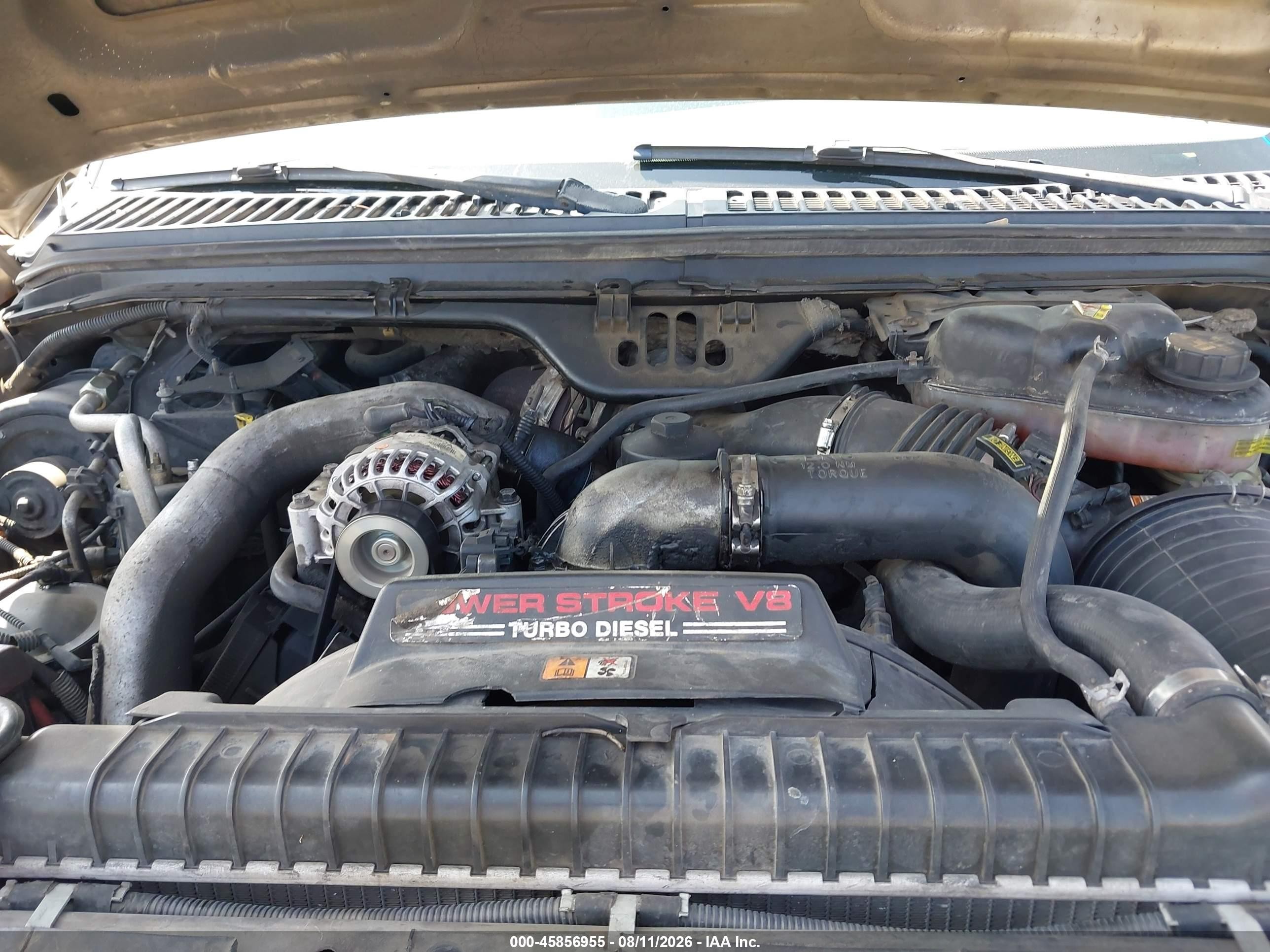 2004 Ford F-350 Lariat/xl/xlt Gold vin: 1FTSW31P44ED38207