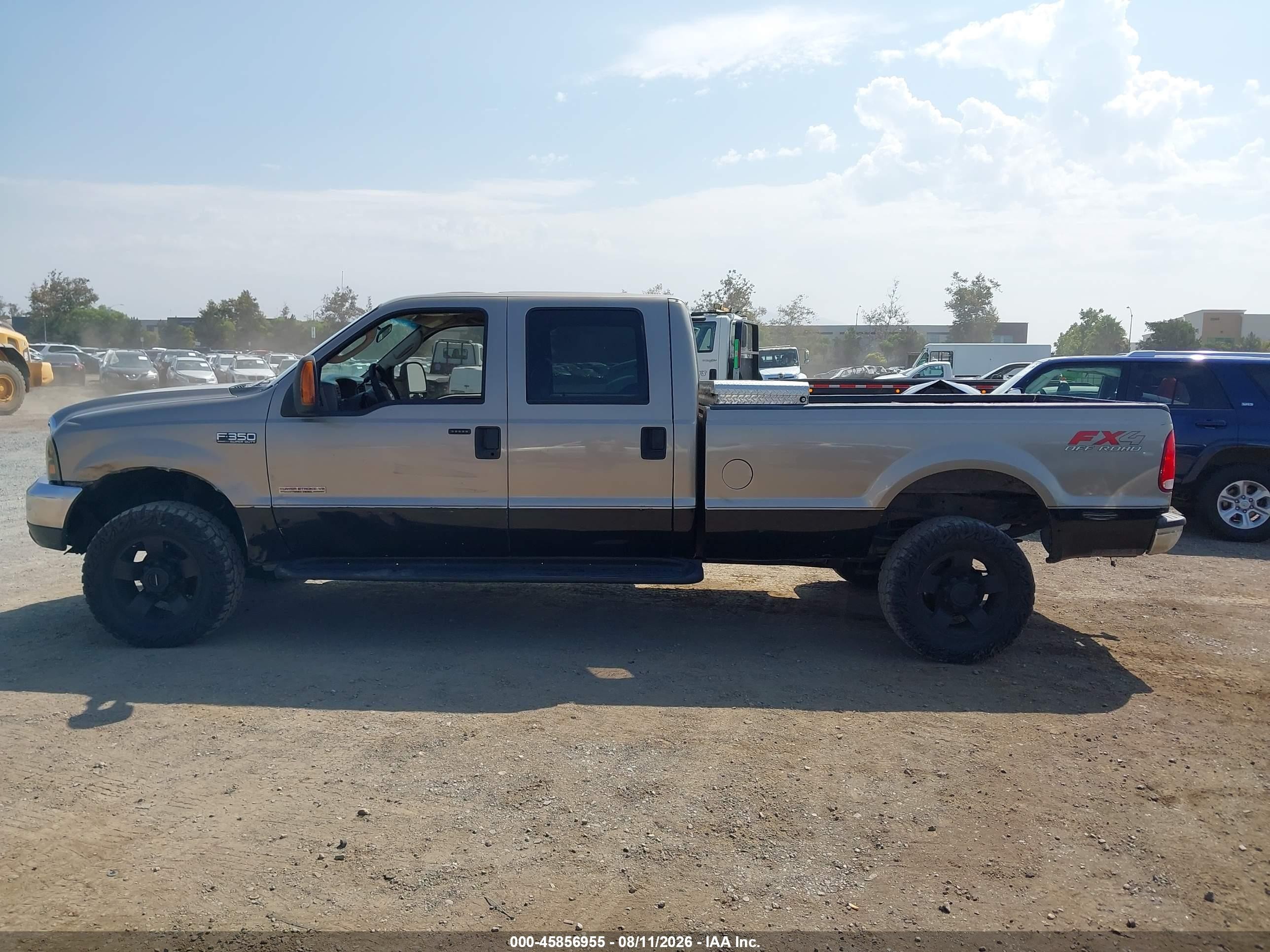 2004 Ford F-350 Lariat/xl/xlt Gold vin: 1FTSW31P44ED38207