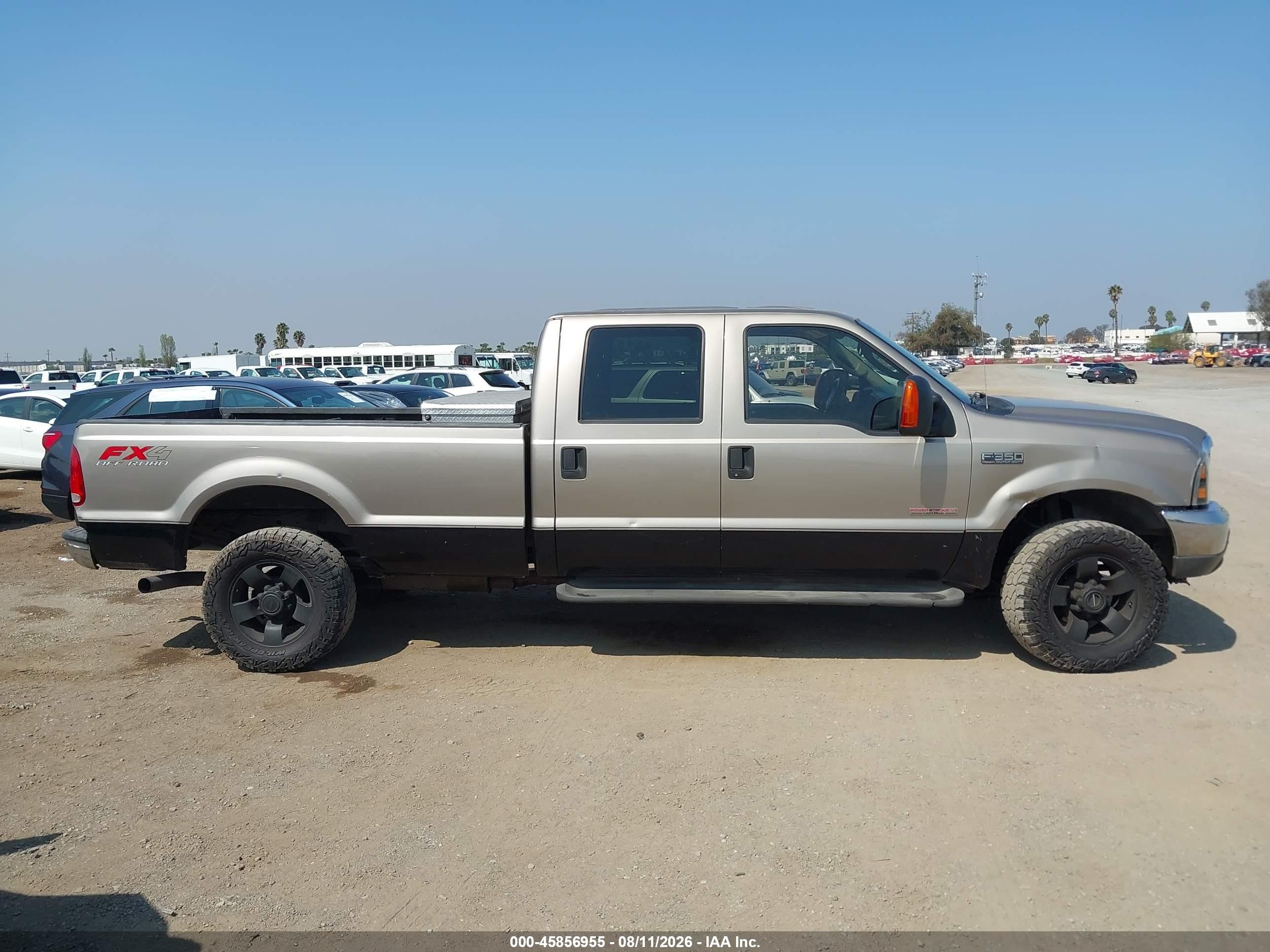 2004 Ford F-350 Lariat/xl/xlt Gold vin: 1FTSW31P44ED38207