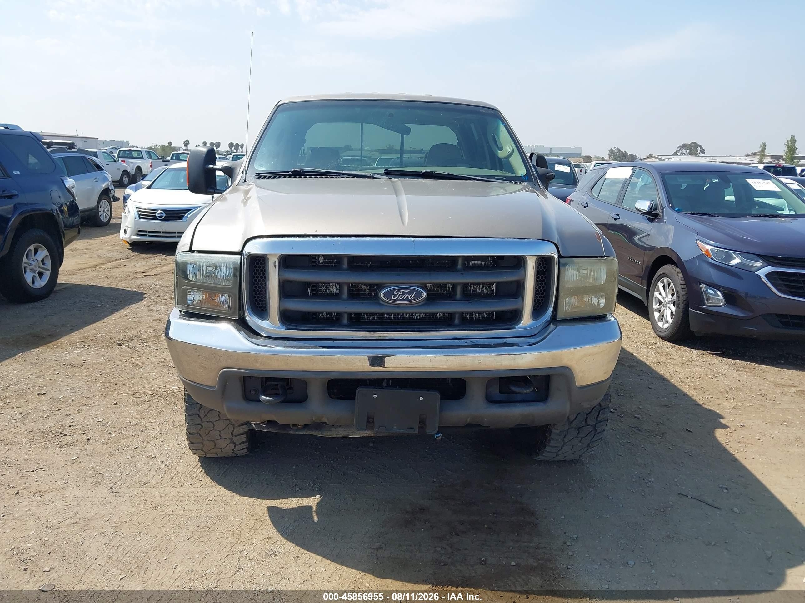 2004 Ford F-350 Lariat/xl/xlt Gold vin: 1FTSW31P44ED38207