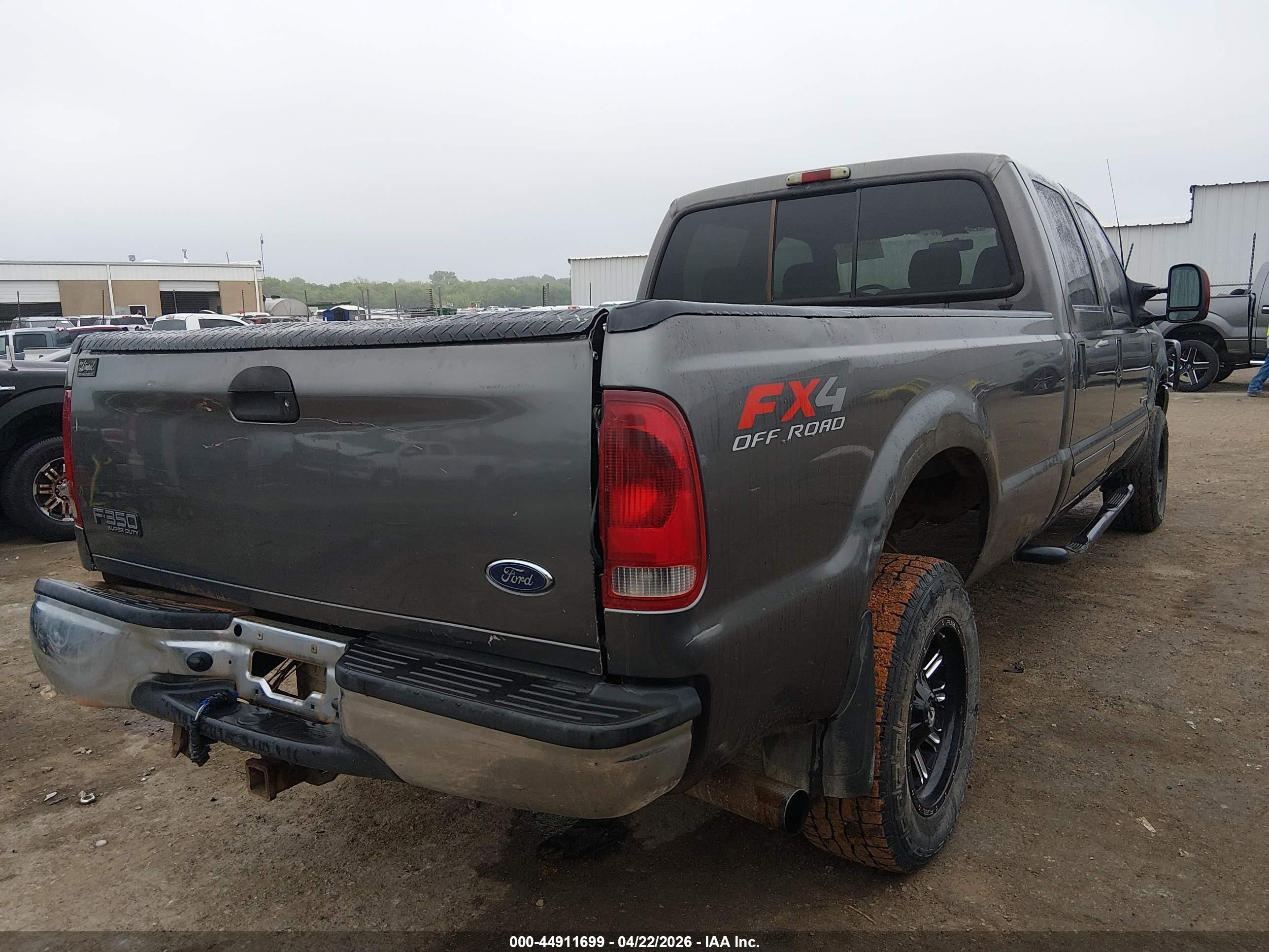 2004 Ford F-350 Lariat/xl/xlt Gray vin: 1FTSW31P44ED89173
