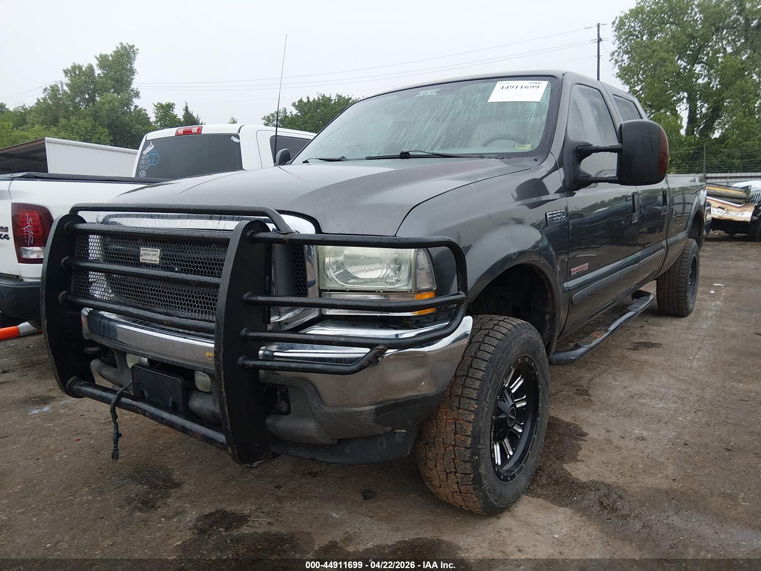 2004 Ford F-350 Lariat/xl/xlt Gray vin: 1FTSW31P44ED89173