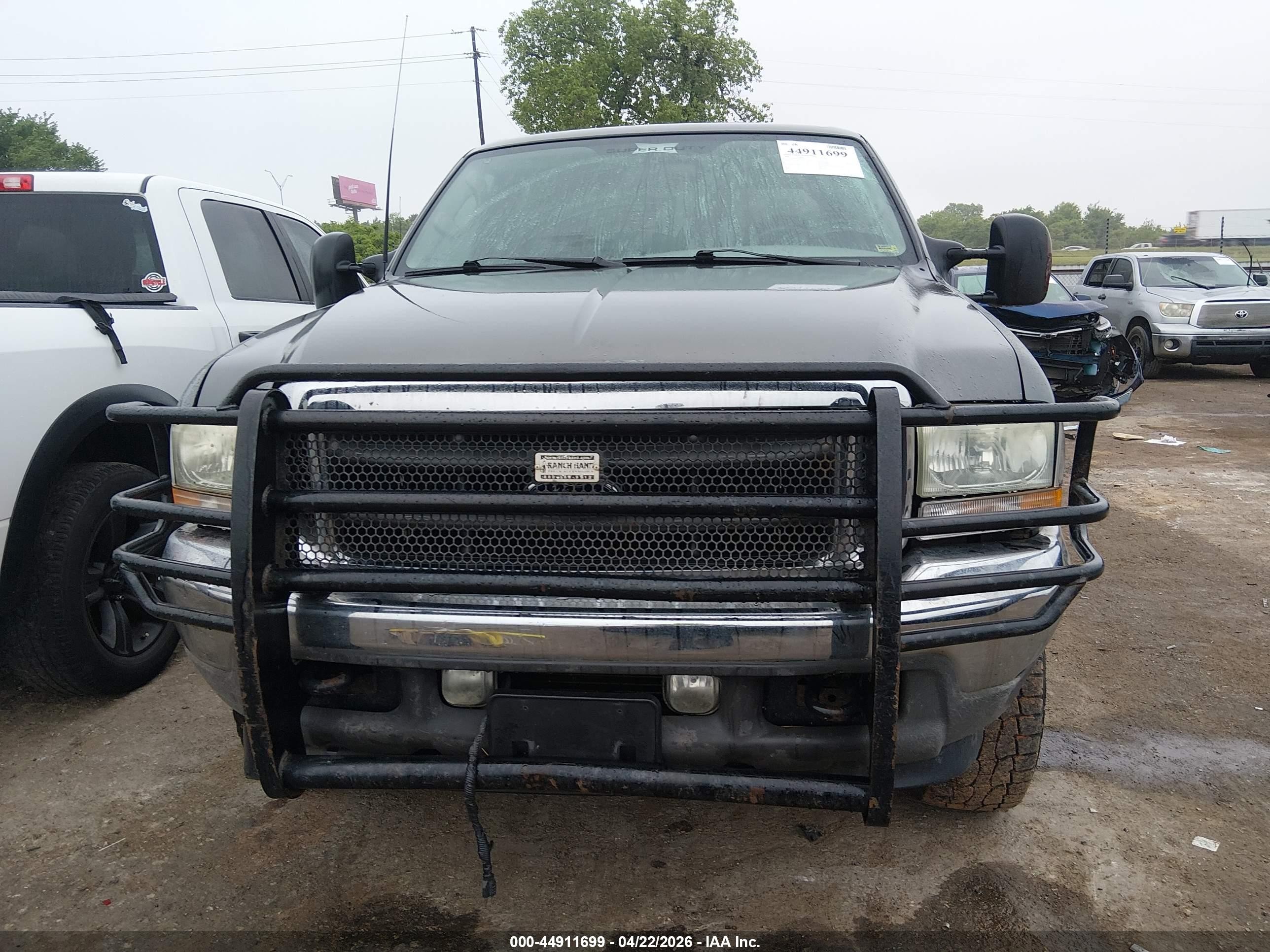 2004 Ford F-350 Lariat/xl/xlt Gray vin: 1FTSW31P44ED89173