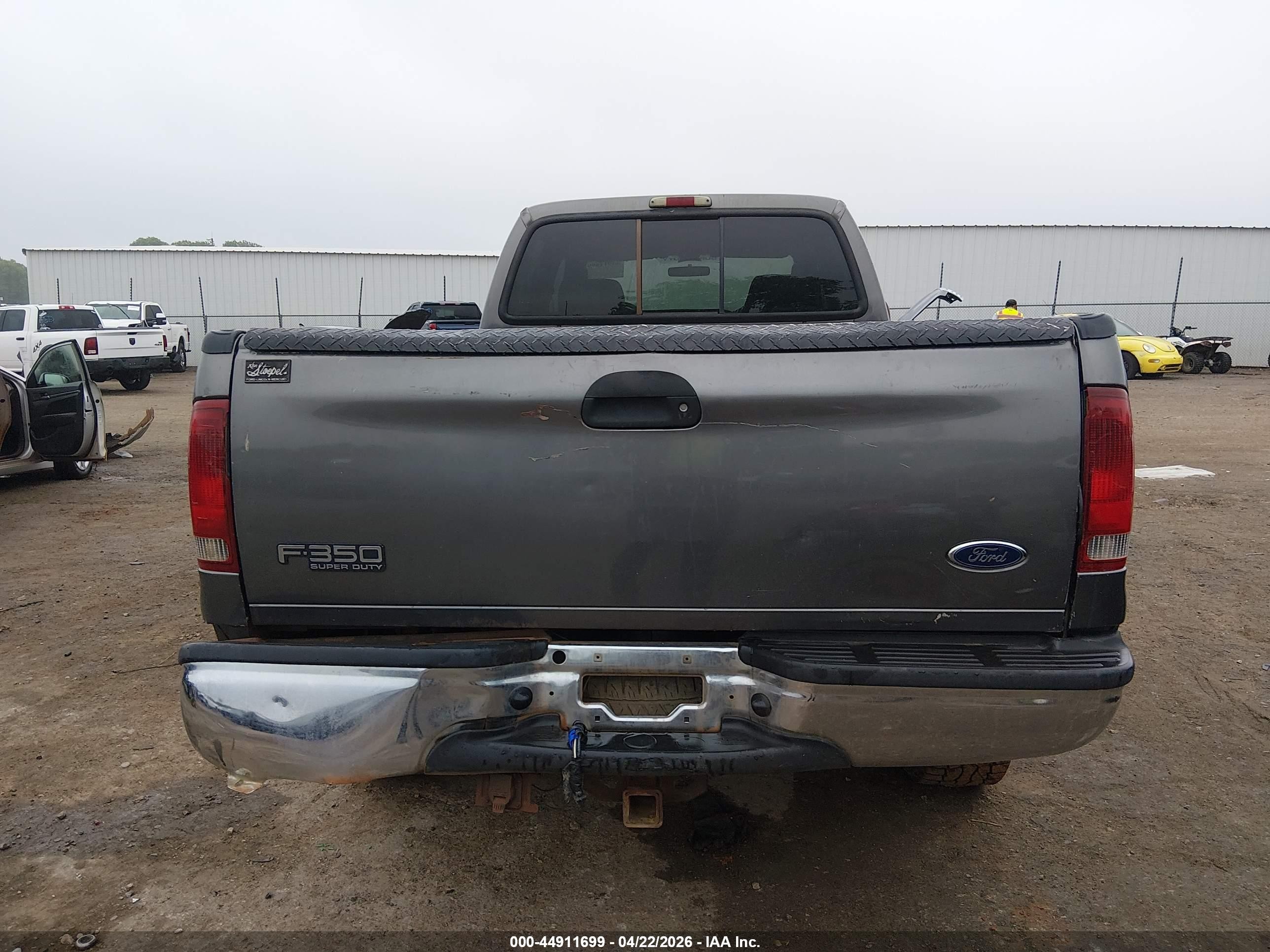 2004 Ford F-350 Lariat/xl/xlt Gray vin: 1FTSW31P44ED89173