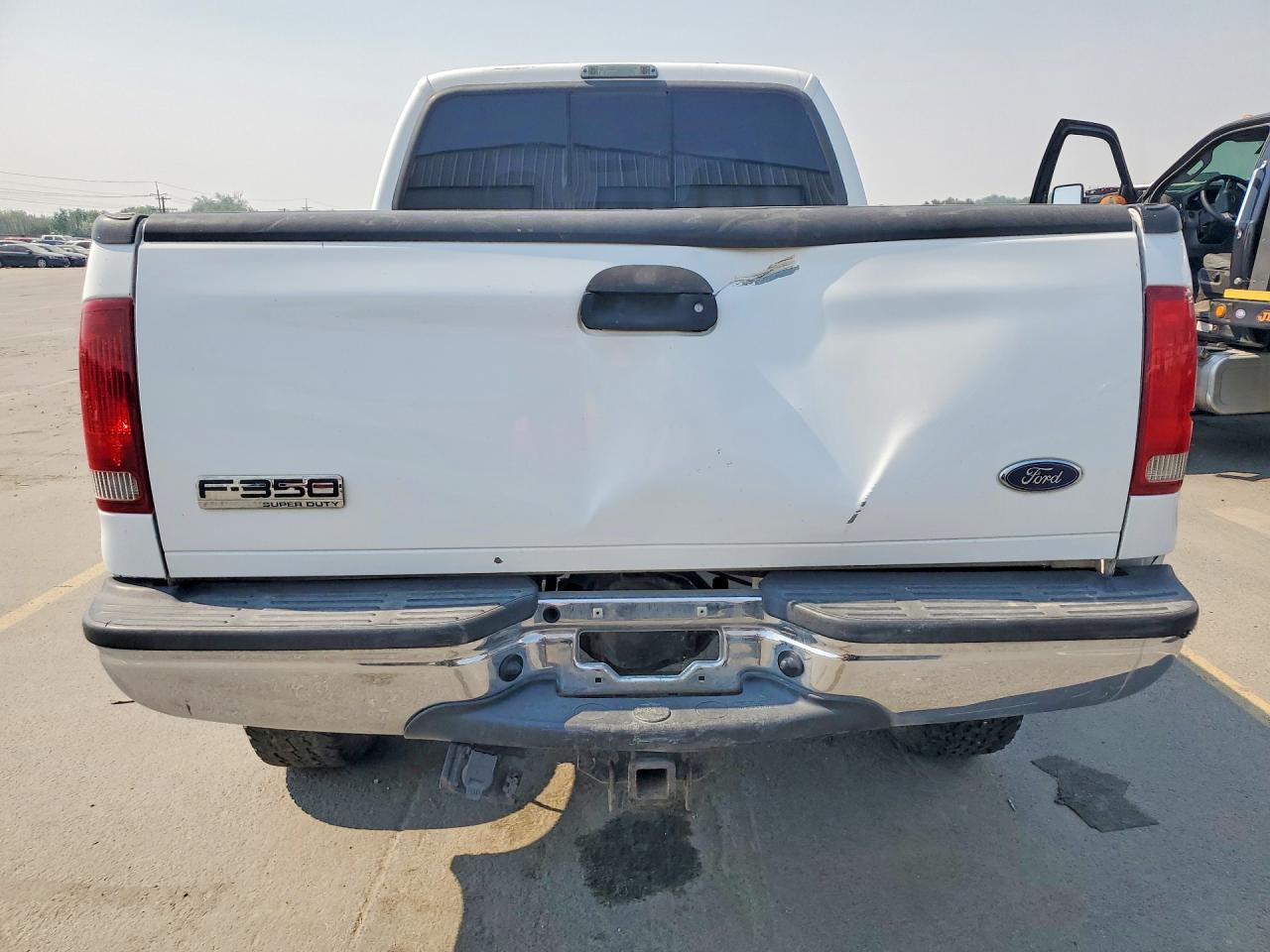 2003 Ford F350 Srw Super Duty White vin: 1FTSW31P53EB47992
