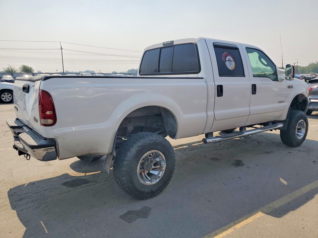 2003 Ford F350 Srw Super Duty White vin: 1FTSW31P53EB47992