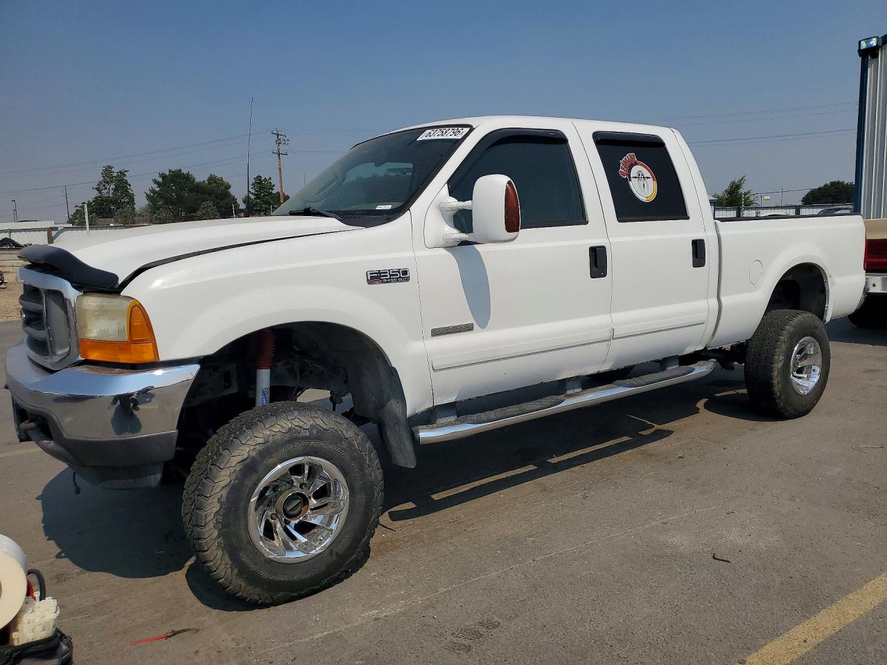 2003 Ford F350 Srw Super Duty White vin: 1FTSW31P53EB47992